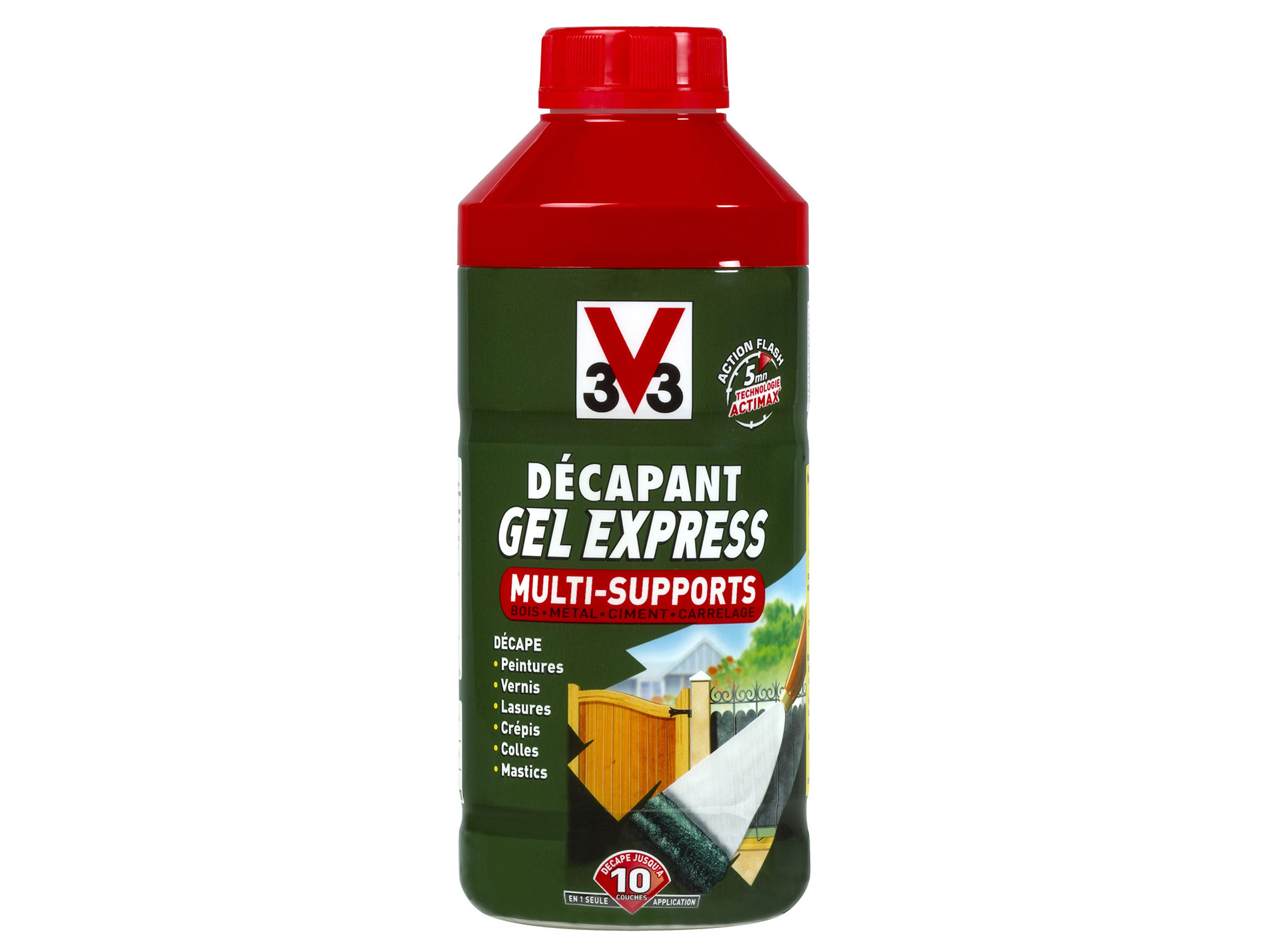 Décapant tous supports V33 GELexpress 1L