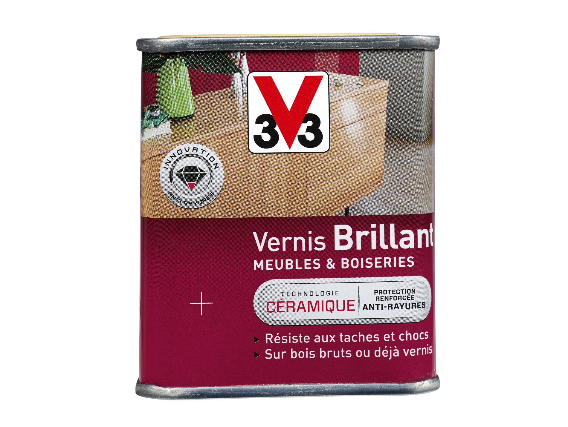 Vernis V33 Flix&Flex Incolore satin ciré 250ml