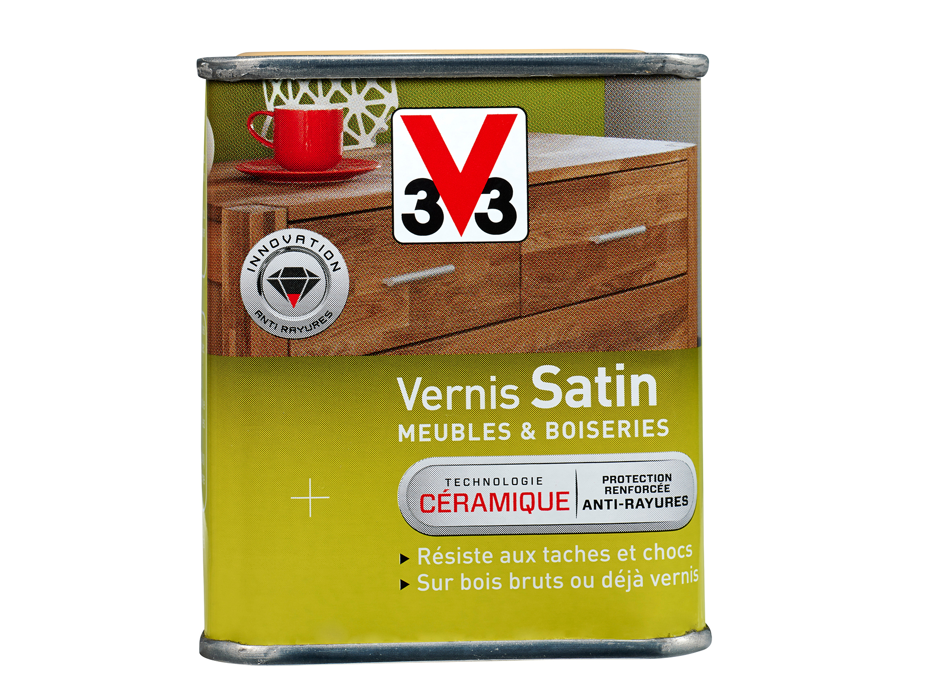 Vernis V33 Meubles & Boiseries Incolore satin 250ml