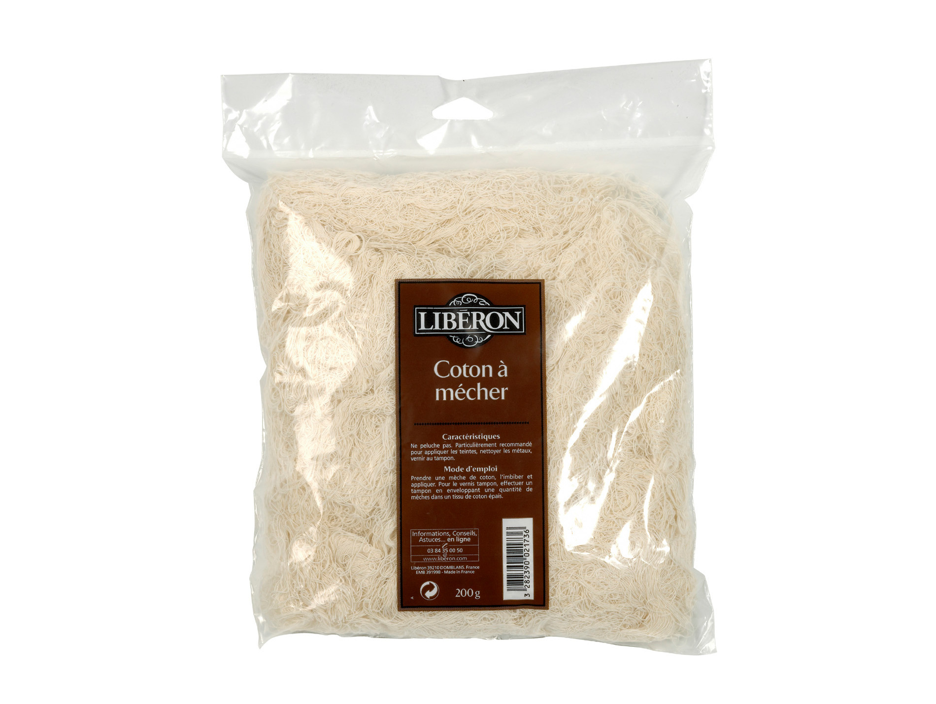 Coton à mécher LIBERON 200g