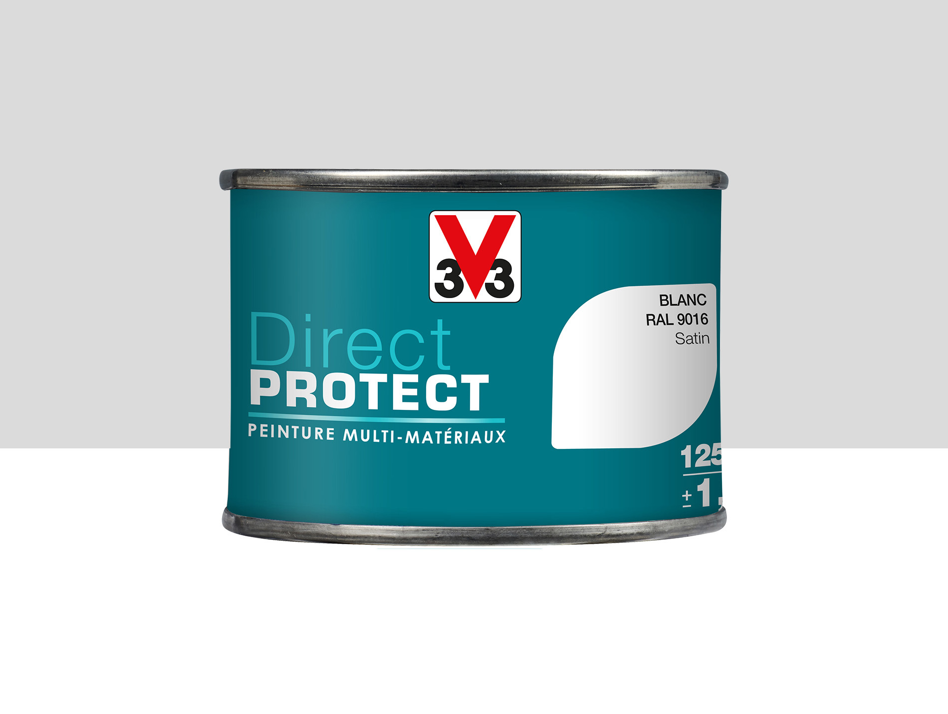Peinture ext V33 Direct Protect Satiné Blanc 125ml