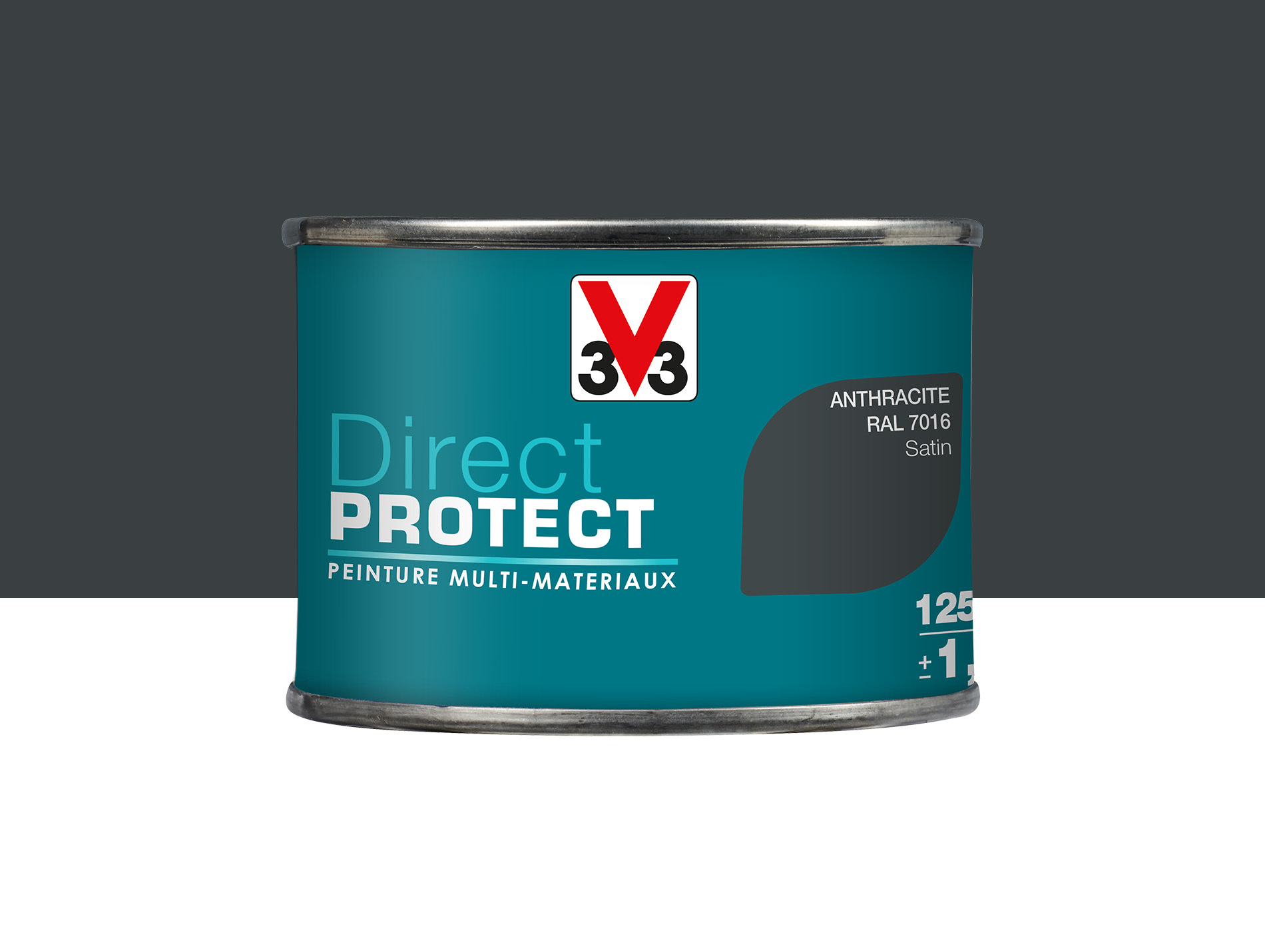 Peinture ext V33 Direct Protect Satiné Anthracite 125ml