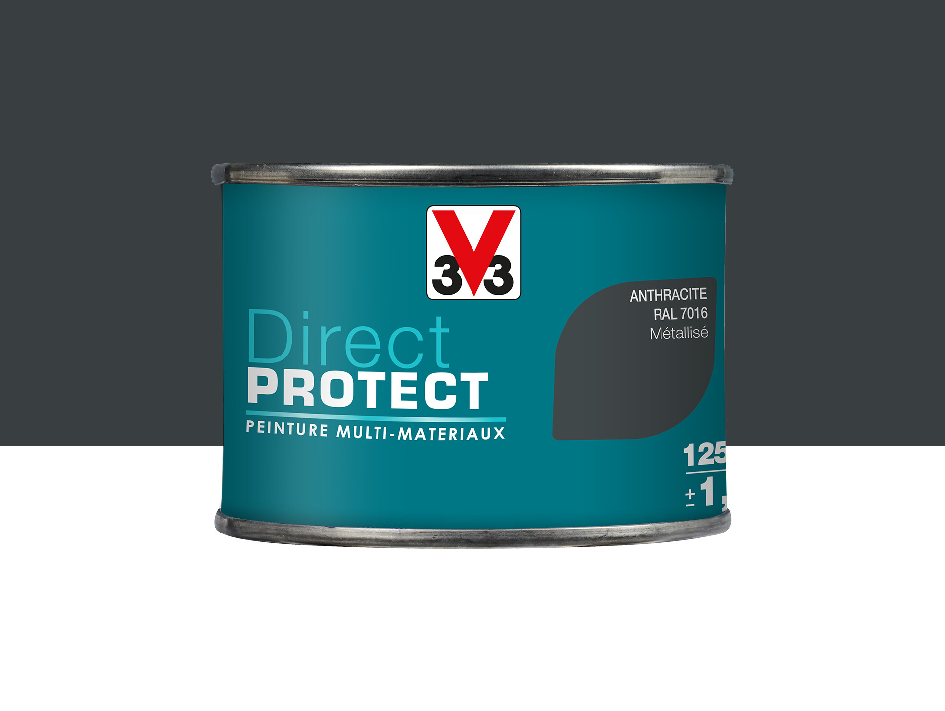 Peinture ext V33 Direct Protect Anthracite 125ml