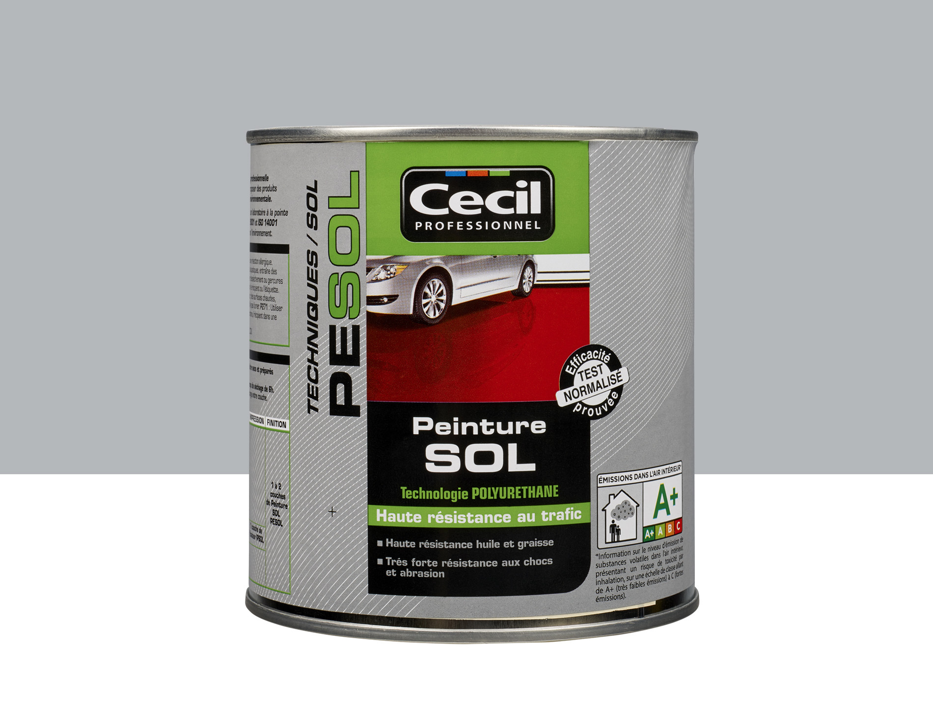 Peinture exterieure sol CECILPRO  Gris Clair 0,5L