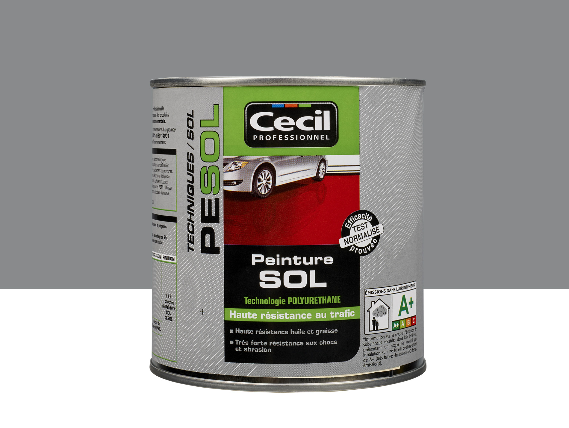 Peinture exterieure sol CECILPRO  Gris Foncé 0,5L