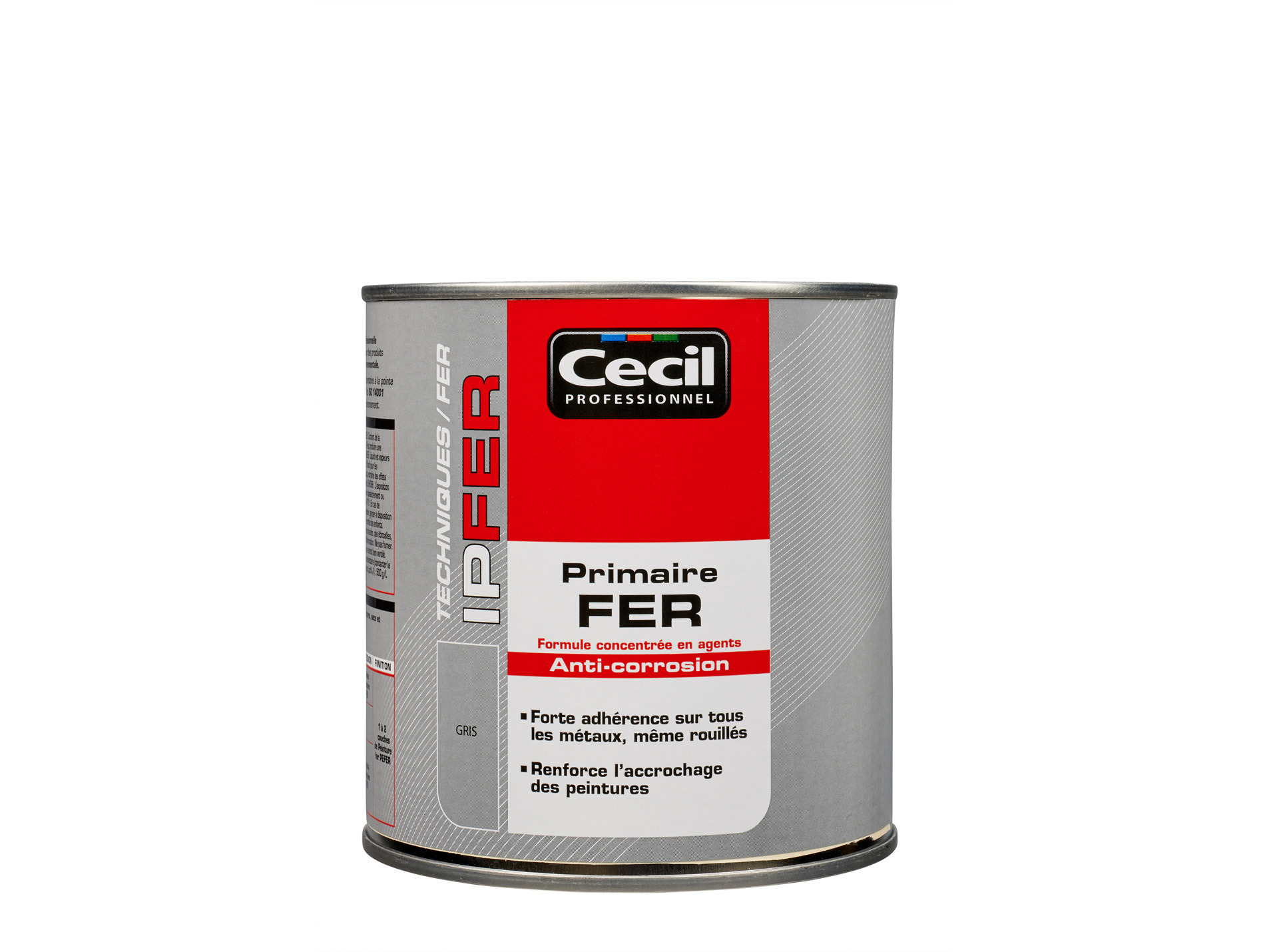 Primaire antirouille CECIL PRO gris 0,5L