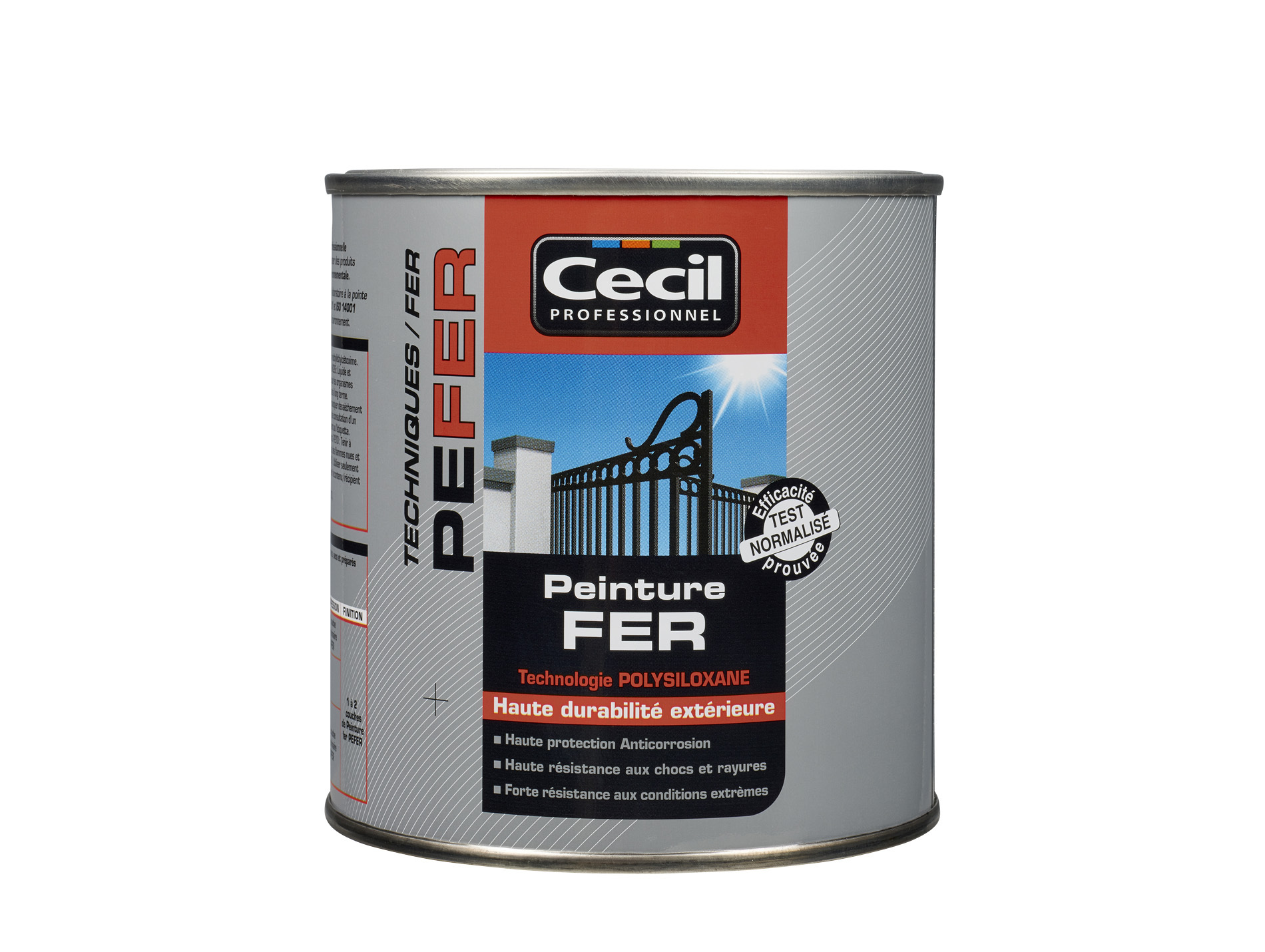 Peinture extérieure fer CECIL PRO Blanc 0,5L