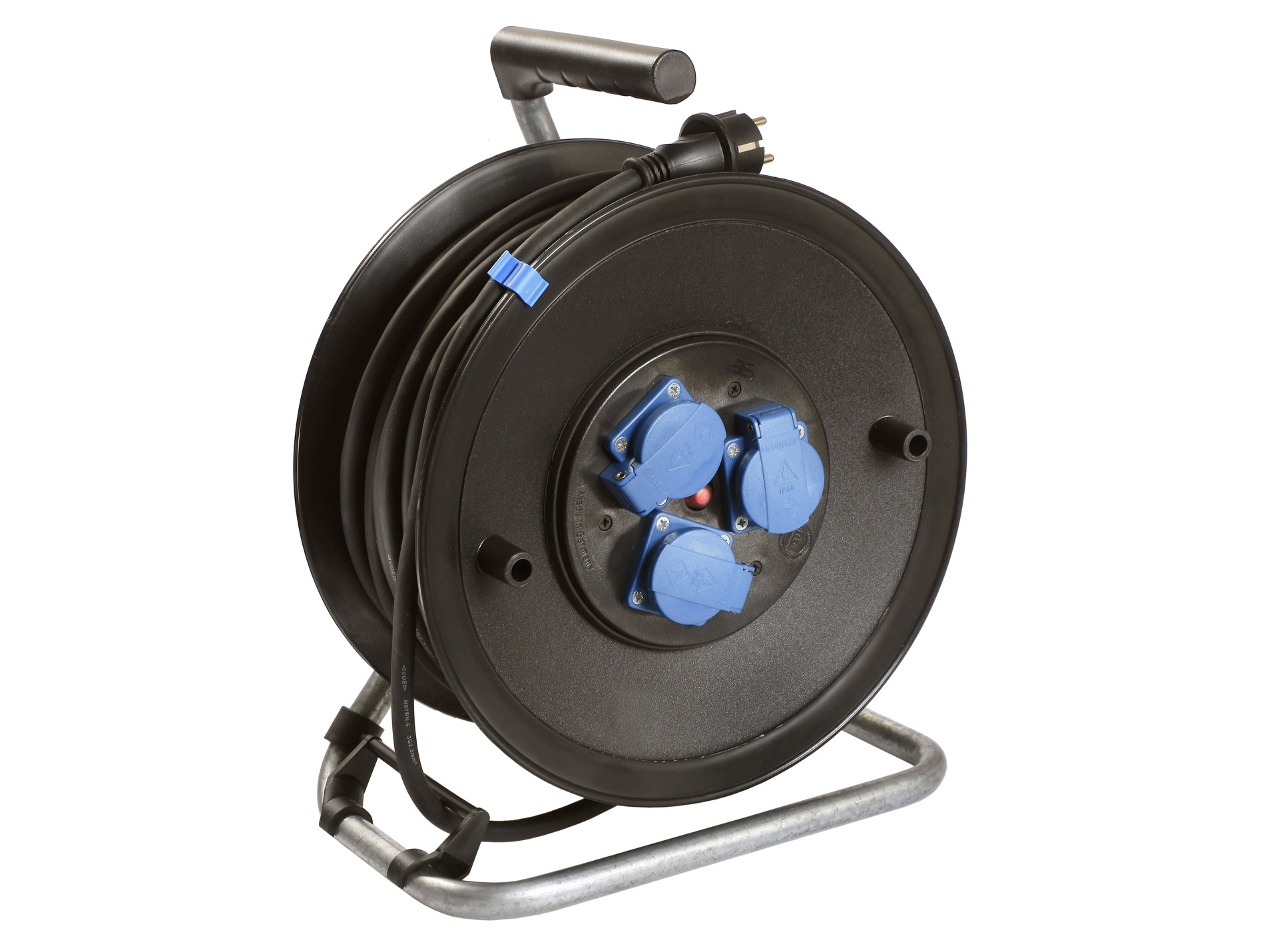 Enrouleur câble électrique 3 prises H07RN-F 3G2.5 25m