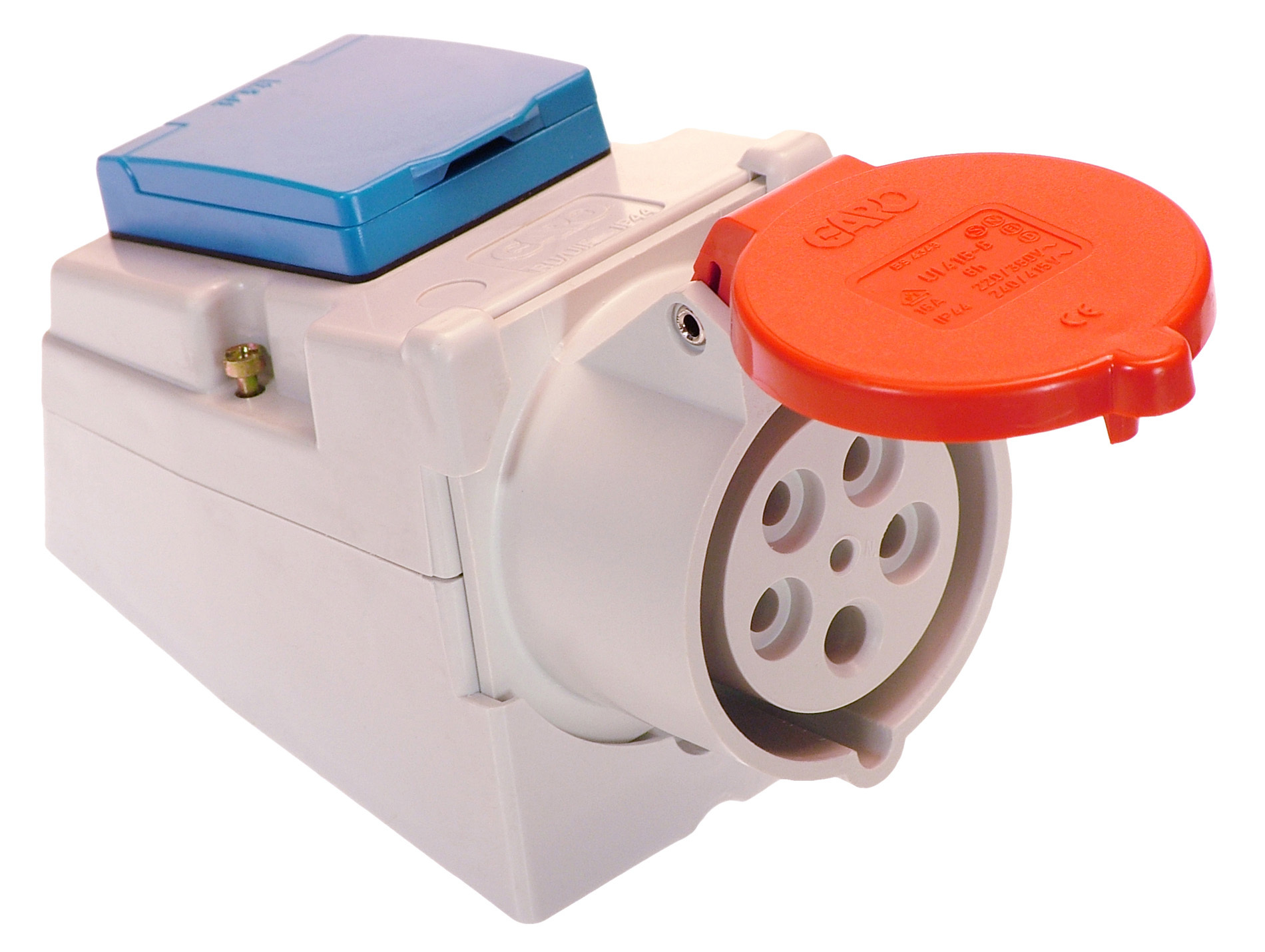 Prise murale 400V + Prise 250V 16A