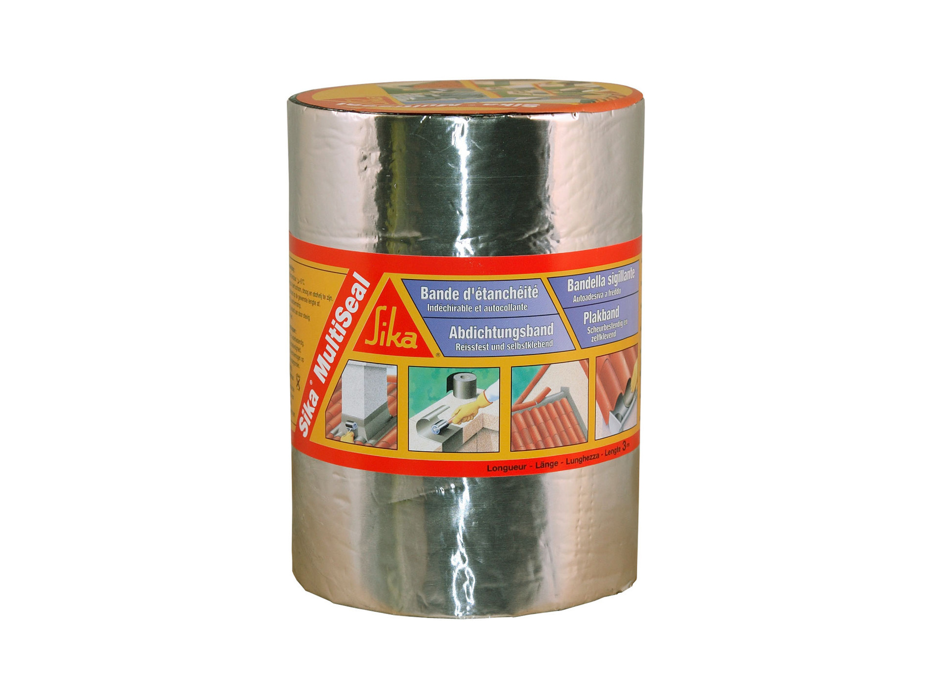 Bande d'étanchéité SIKA Multiseal 3mx100mm Alu