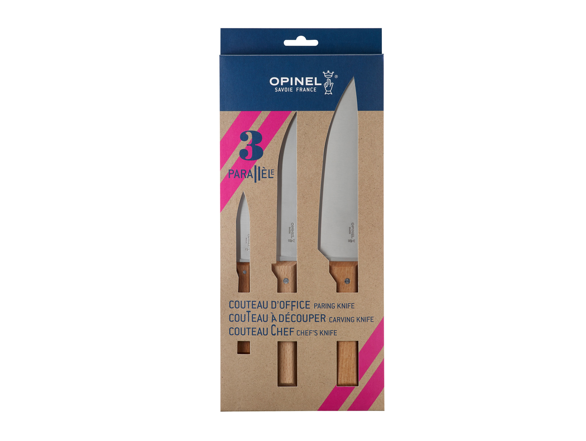 Coffret OPINEL Trio Parallèle