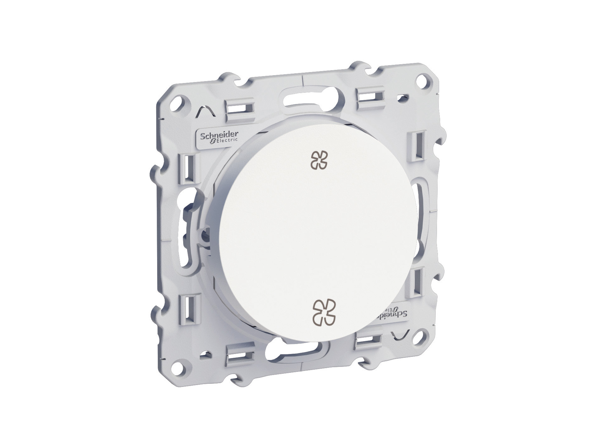 Interrupteur VMC blanc Odace SCHNEIDER