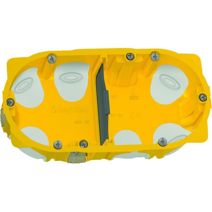 Boîte encastrable BATIBOX 2 postes LEGRAND