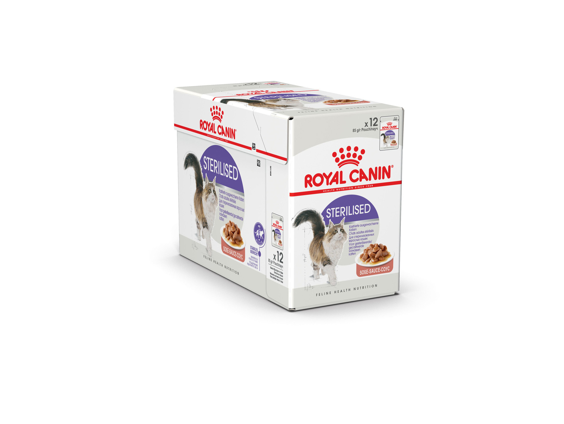 Pâtée chat adulte stérilisé ROYAL CANIN 12x85g