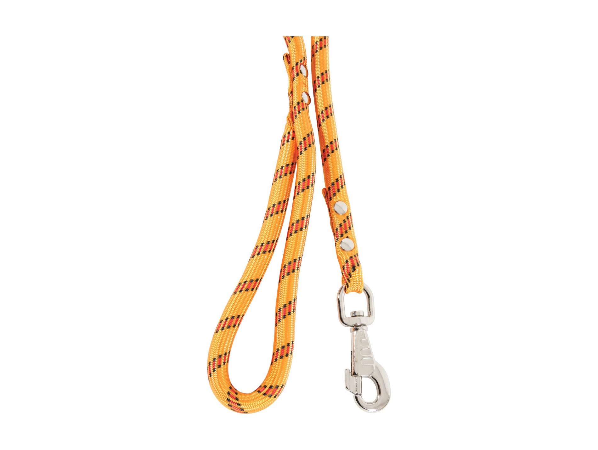 Laisse nylon corde 13mm L.1,20m orange