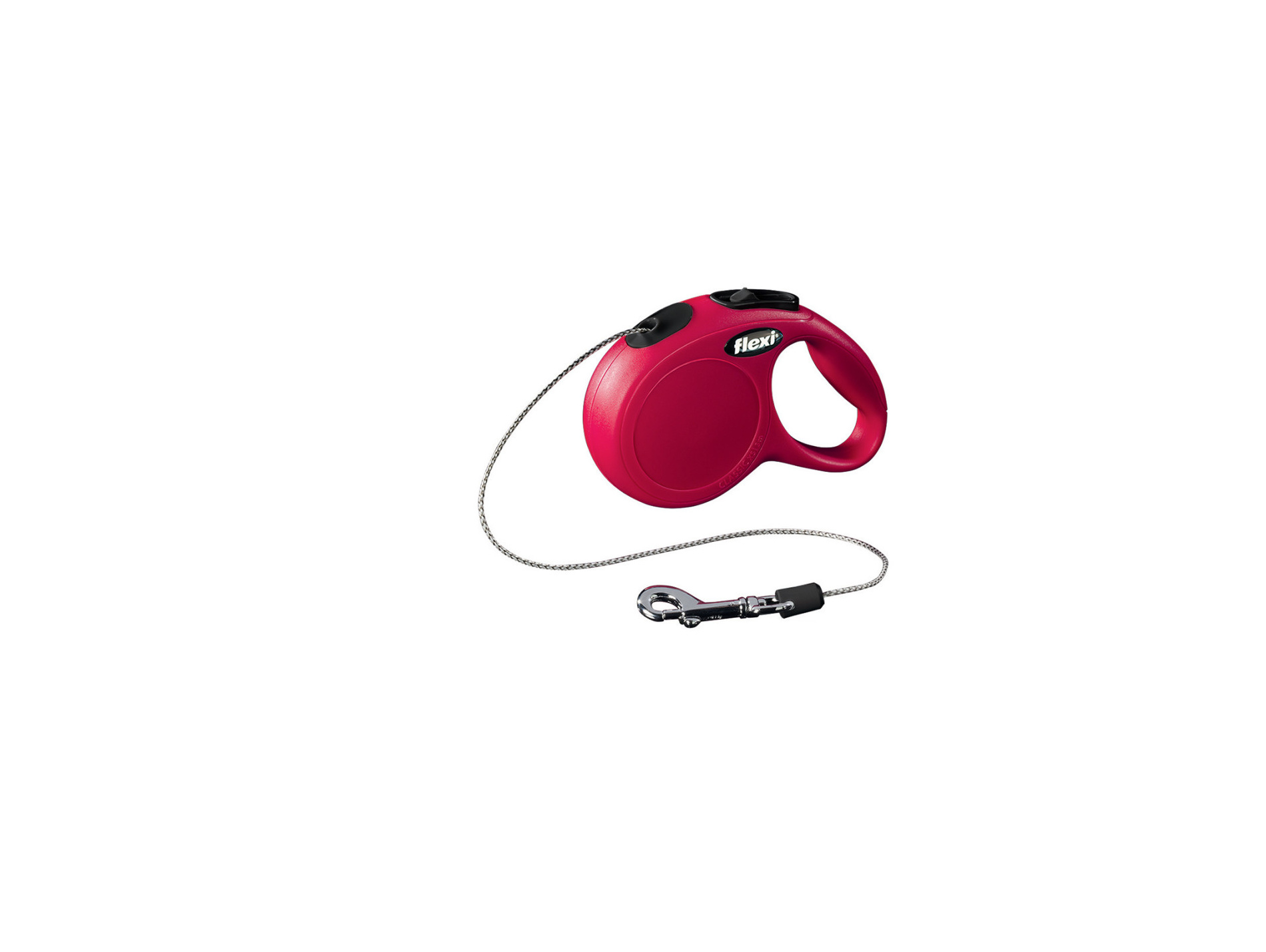 Laisse cordon chats et petits animaux 3m rouge