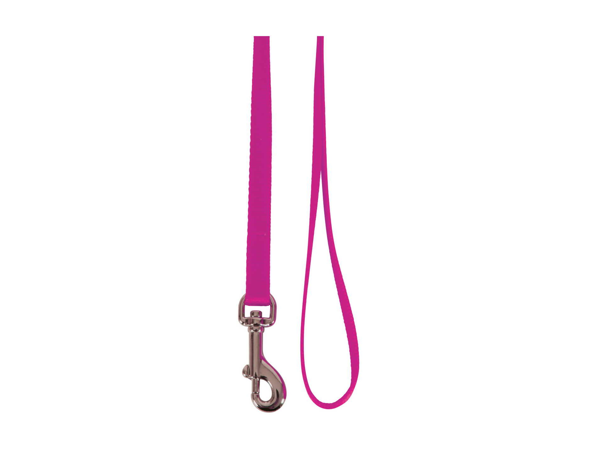 Laisse nylon pour chat fuchsia