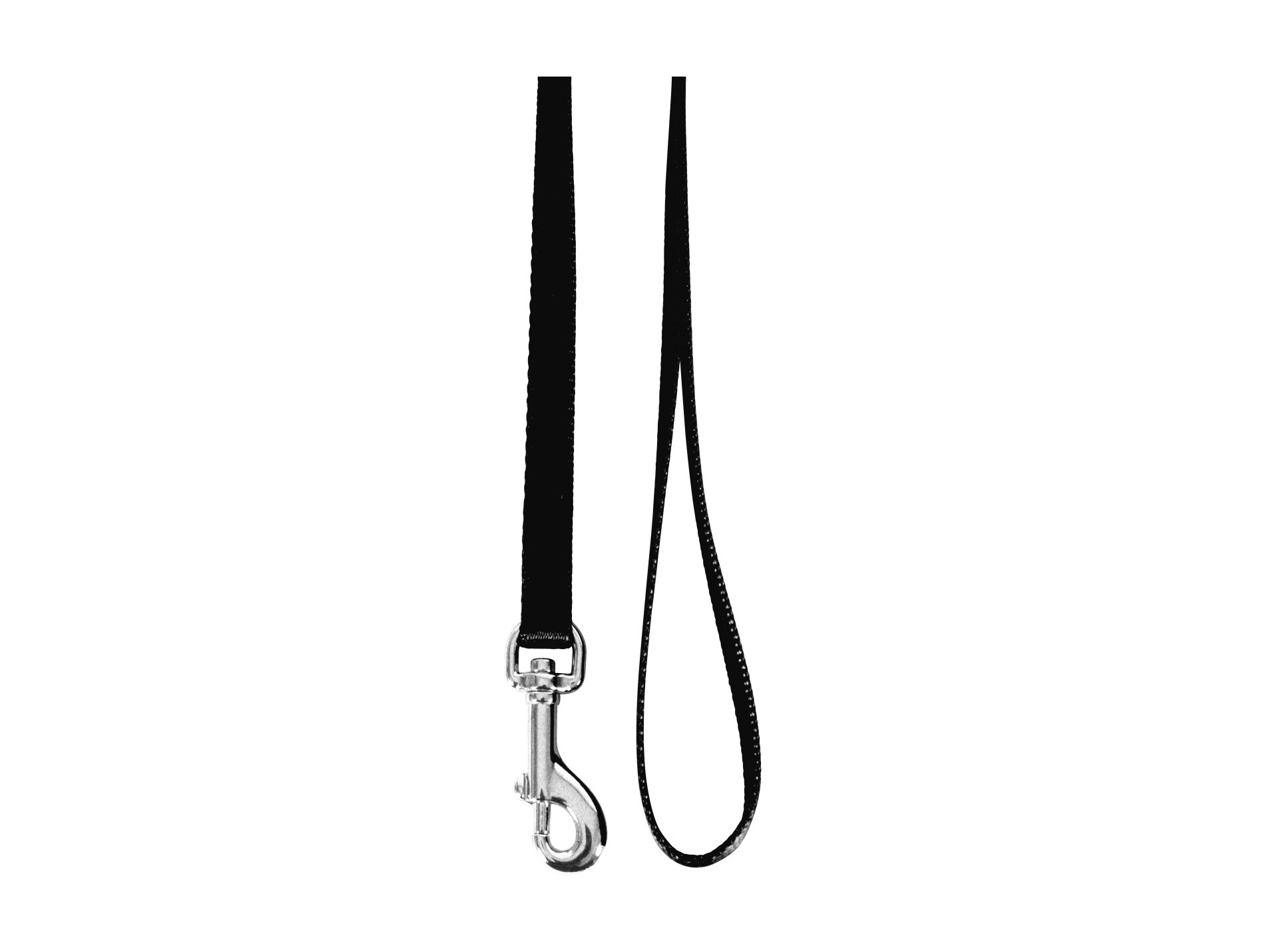 Laisse nylon pour chat noir
