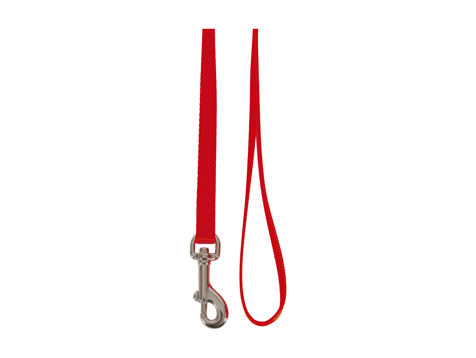 Laisse nylon pour chat rouge