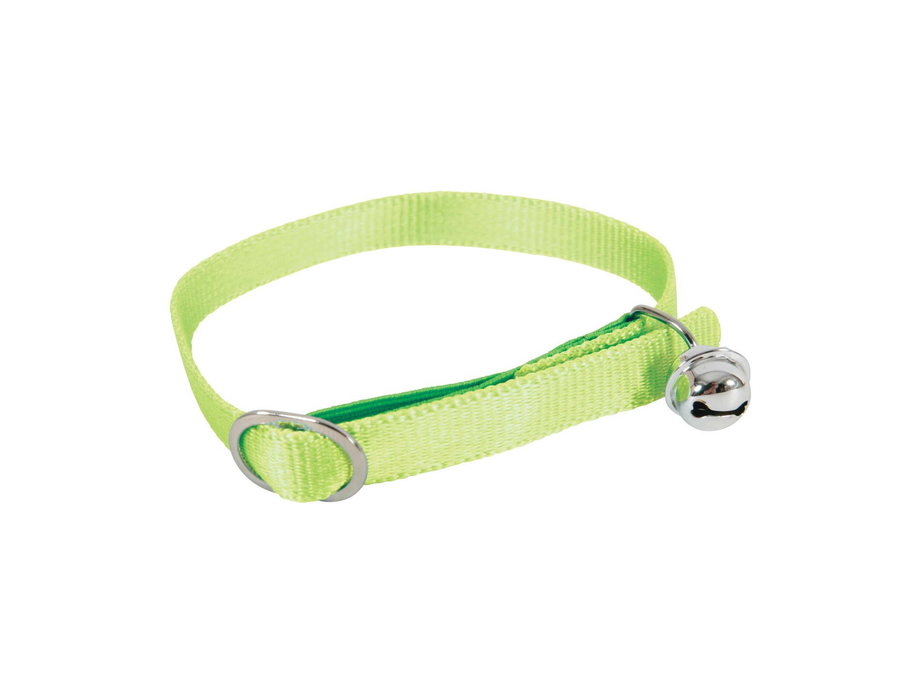 Collier chat nylon anis