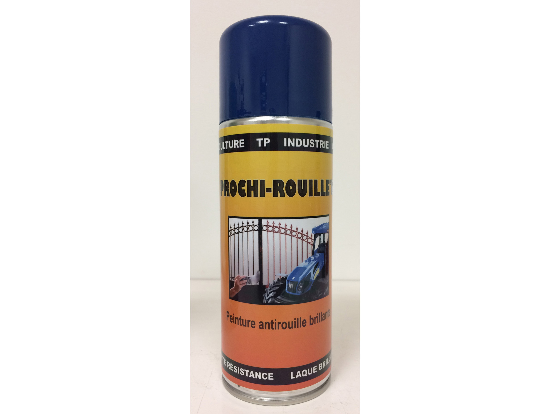 Peinture antirouille aérosol PROCHIROUILLE Bleu 5010 400ml