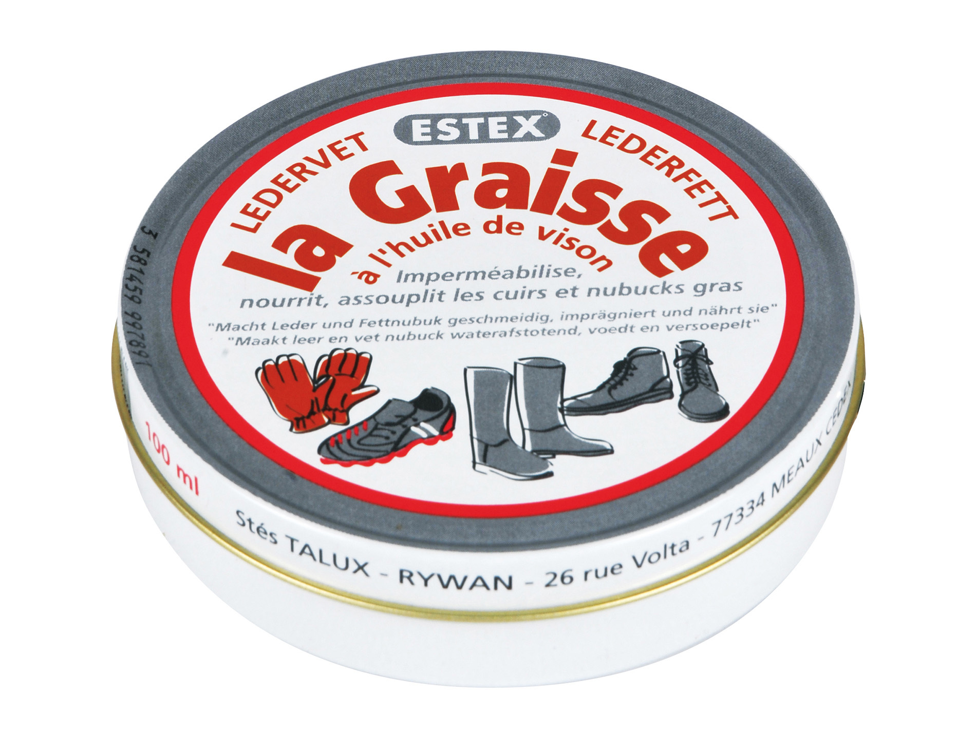 Graisse entretien nubuck 100ml