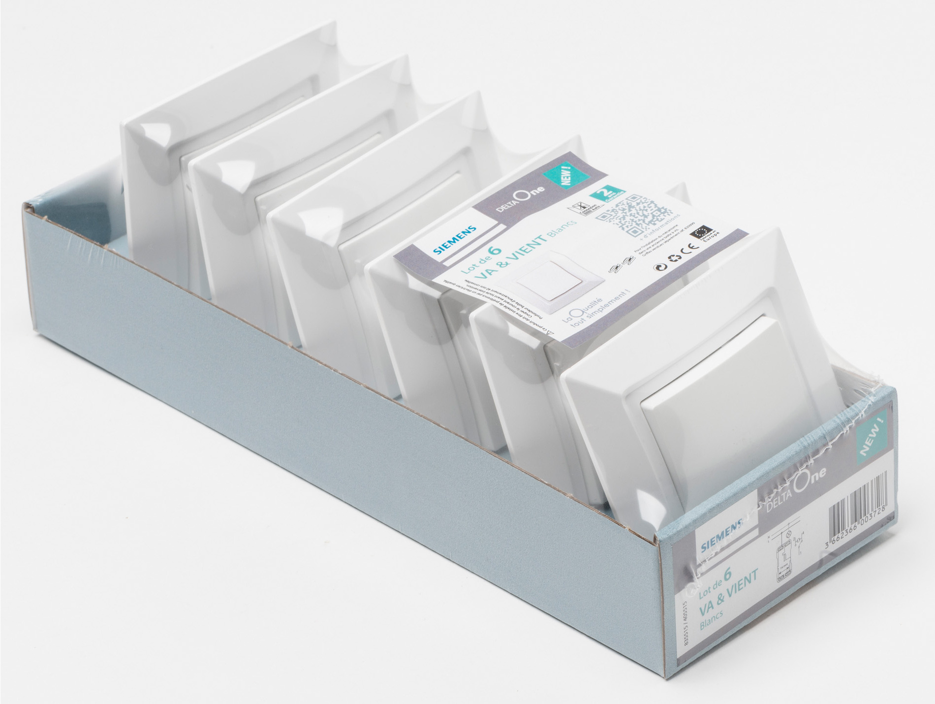 Va et vient Delta One SIEMENS blanc x6