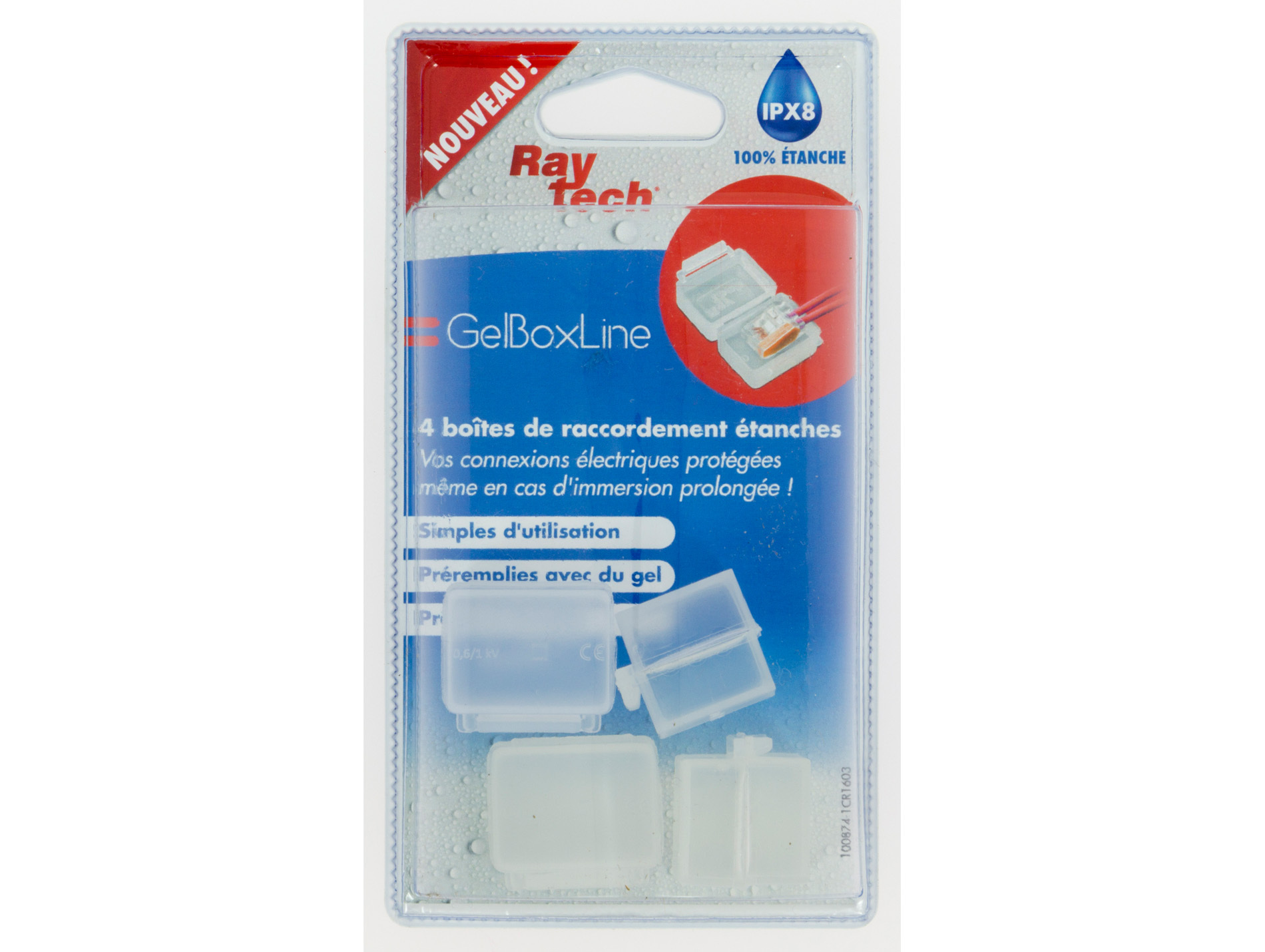 Boitier d'étanchéité GEL BOX Mini X4