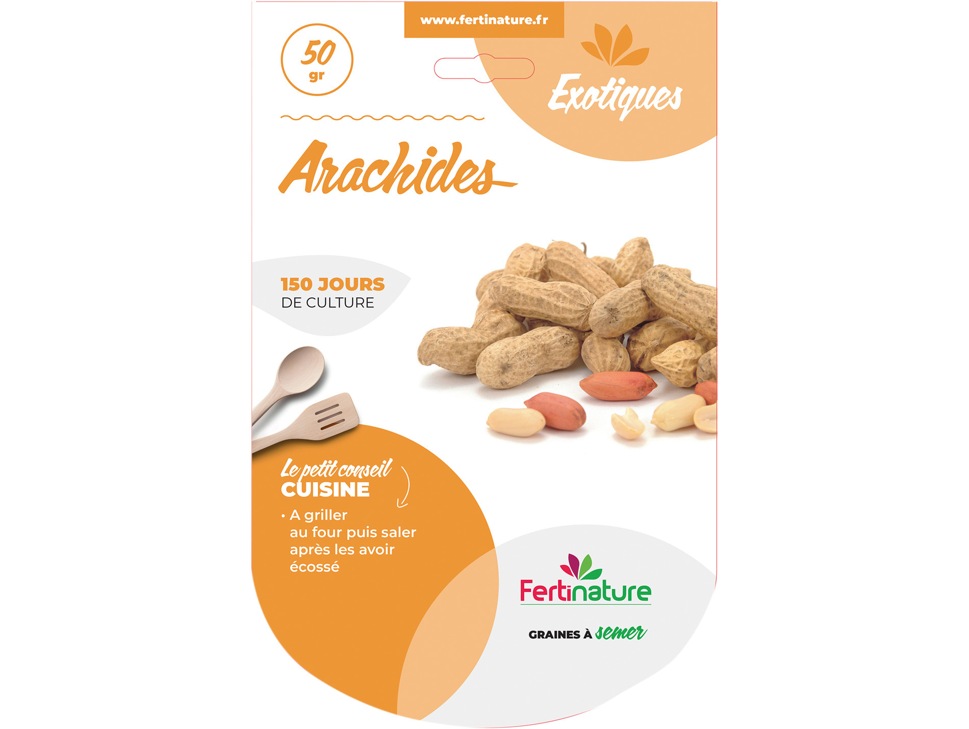 Graines d'arachides à semer Chromo 50g
