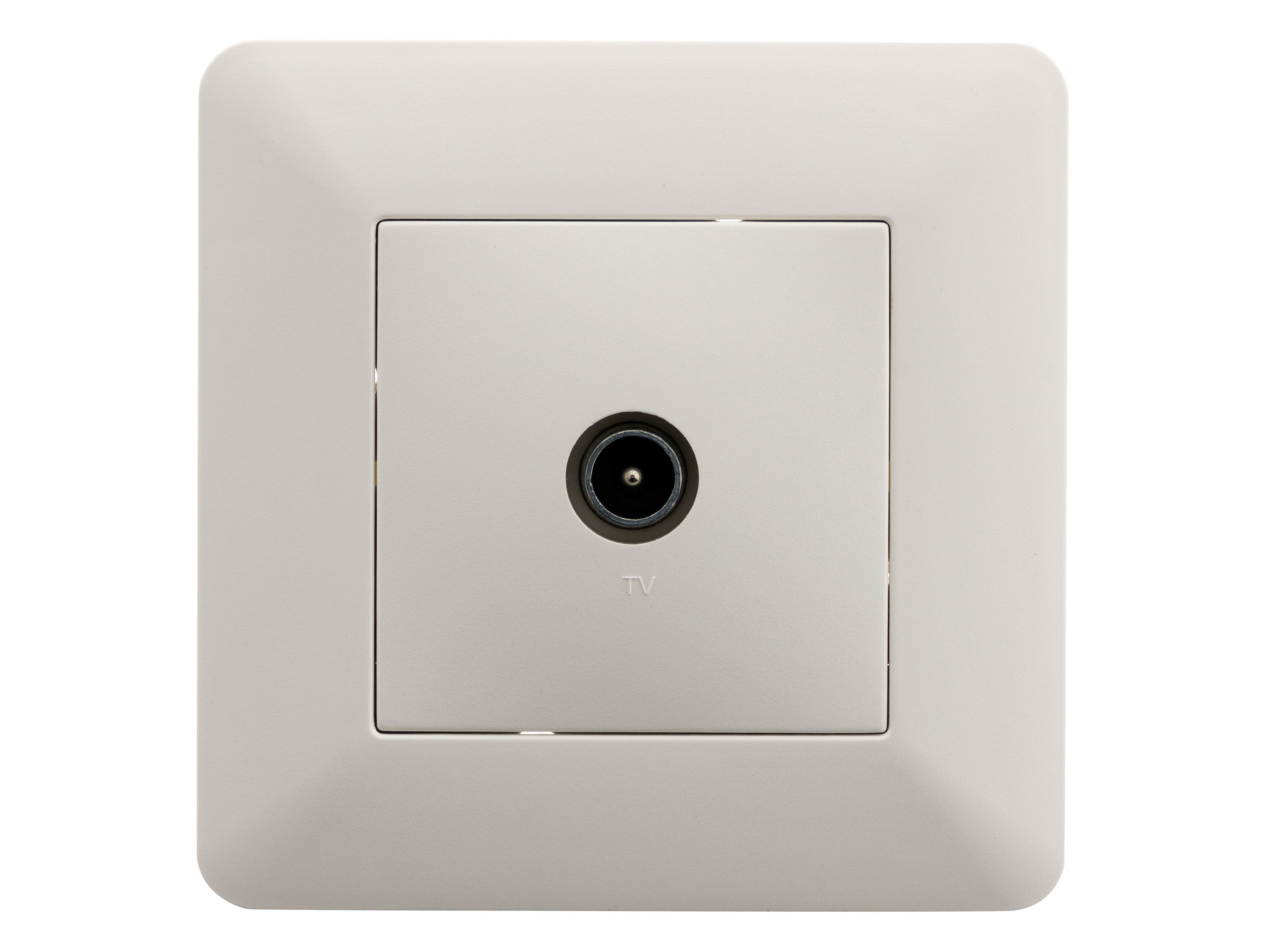 Prise TV Artezo blanc