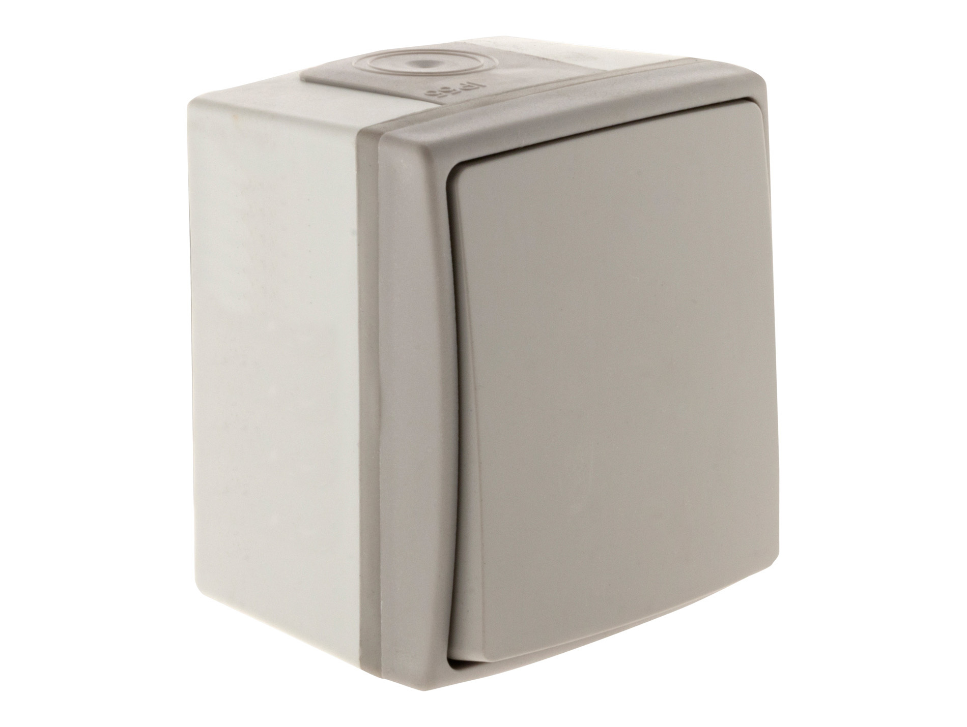 Poussoir étanche IP55 OROK bicolore