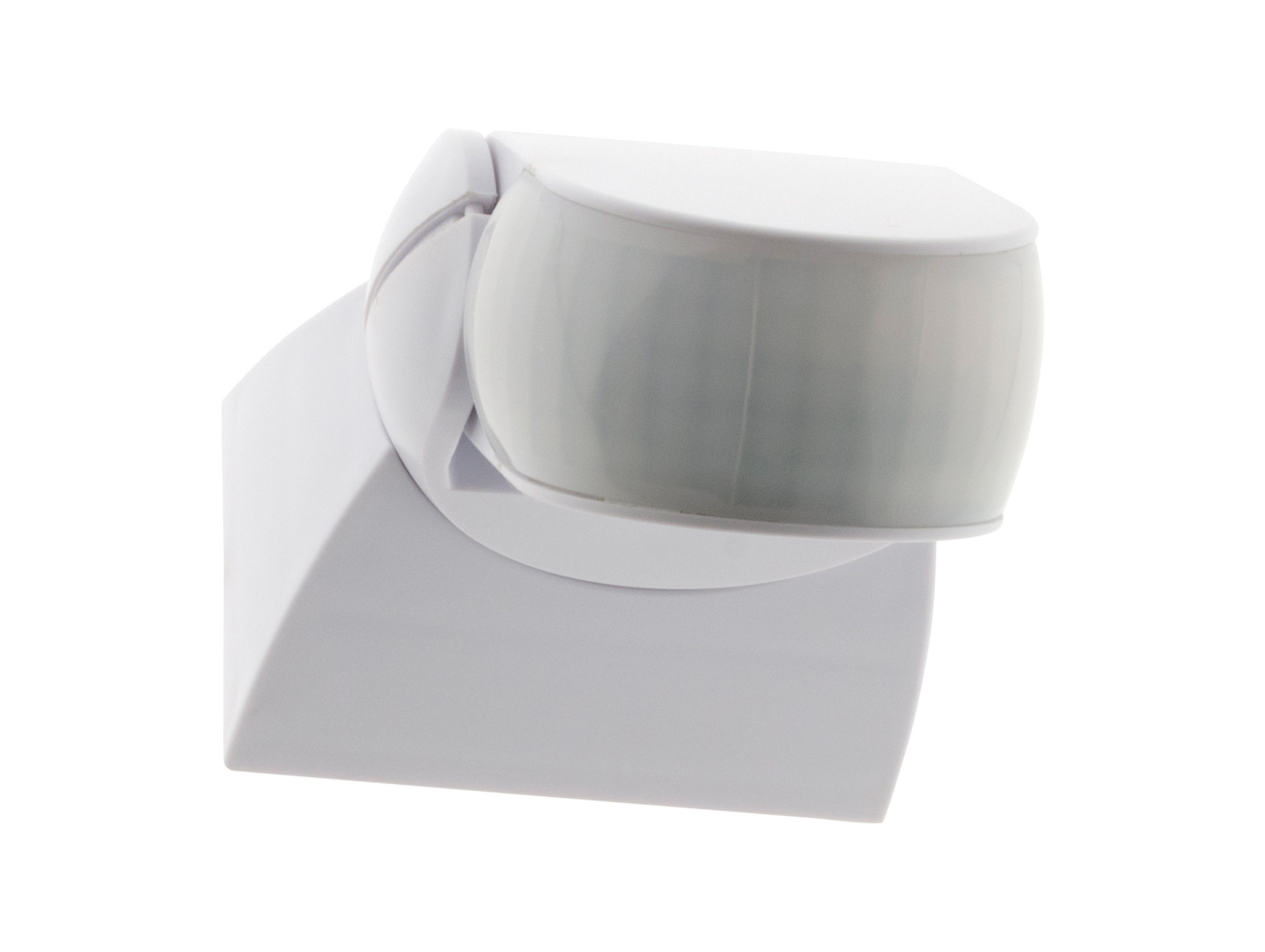Détecteur de mouvement orientable extra plat blanc