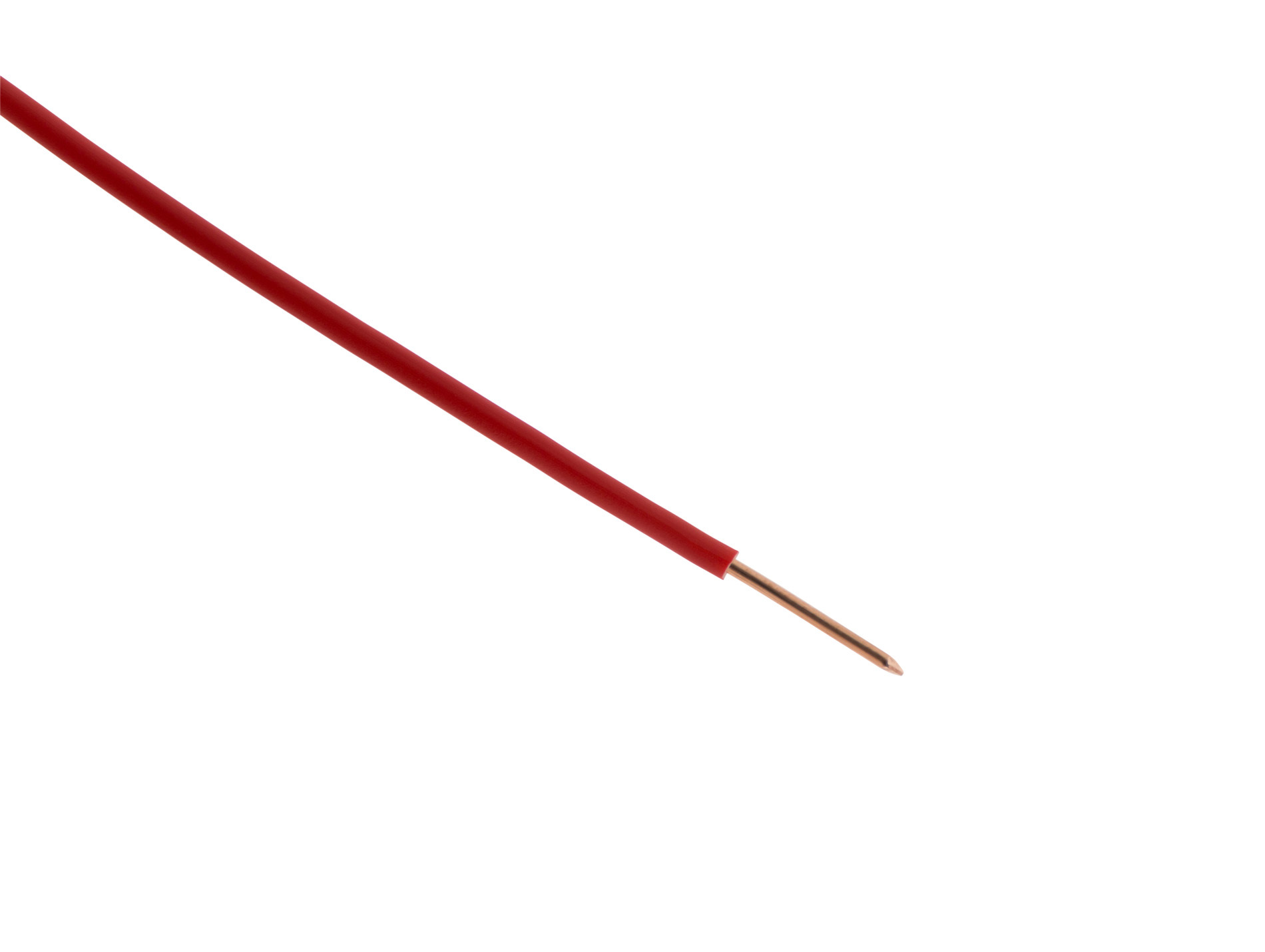 Câble électrique H07VU 1,5 mm² rouge 100m