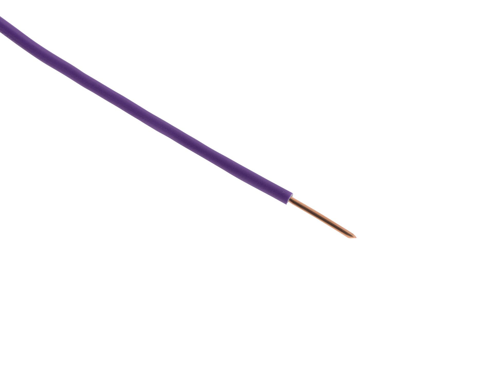 Câble électrique ZENITECH HO7VU 1x1,5mm² 100m violet