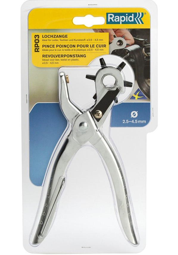 Pince à poinçons pour le cuir RP03 RAPID