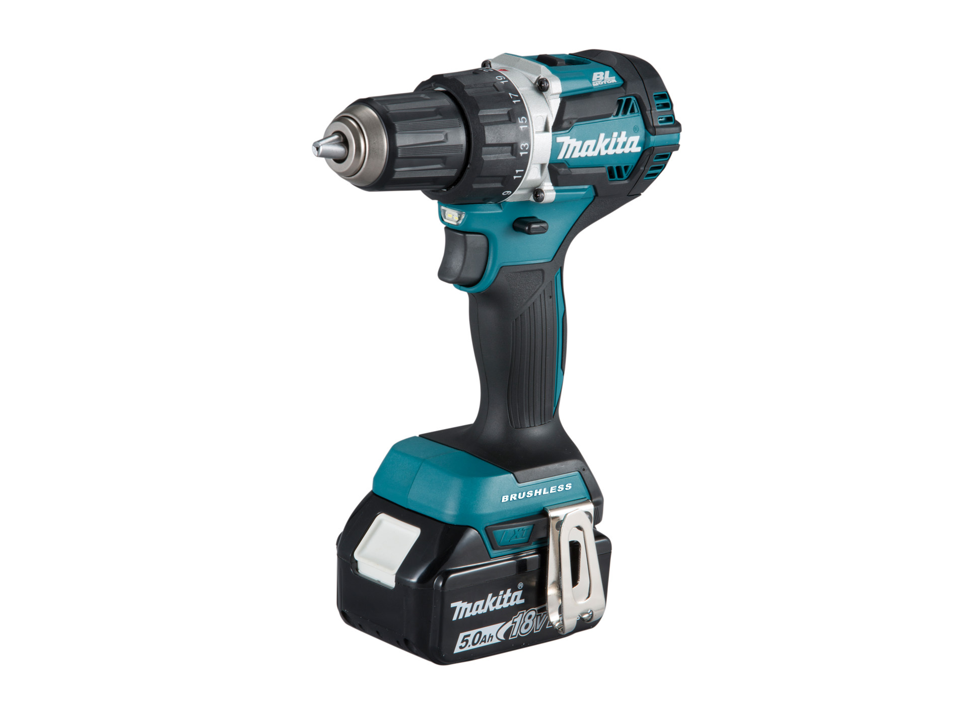 Perceuse visseuse sans fil 18V 2x5Ah MAKITA DDF484RTJ
