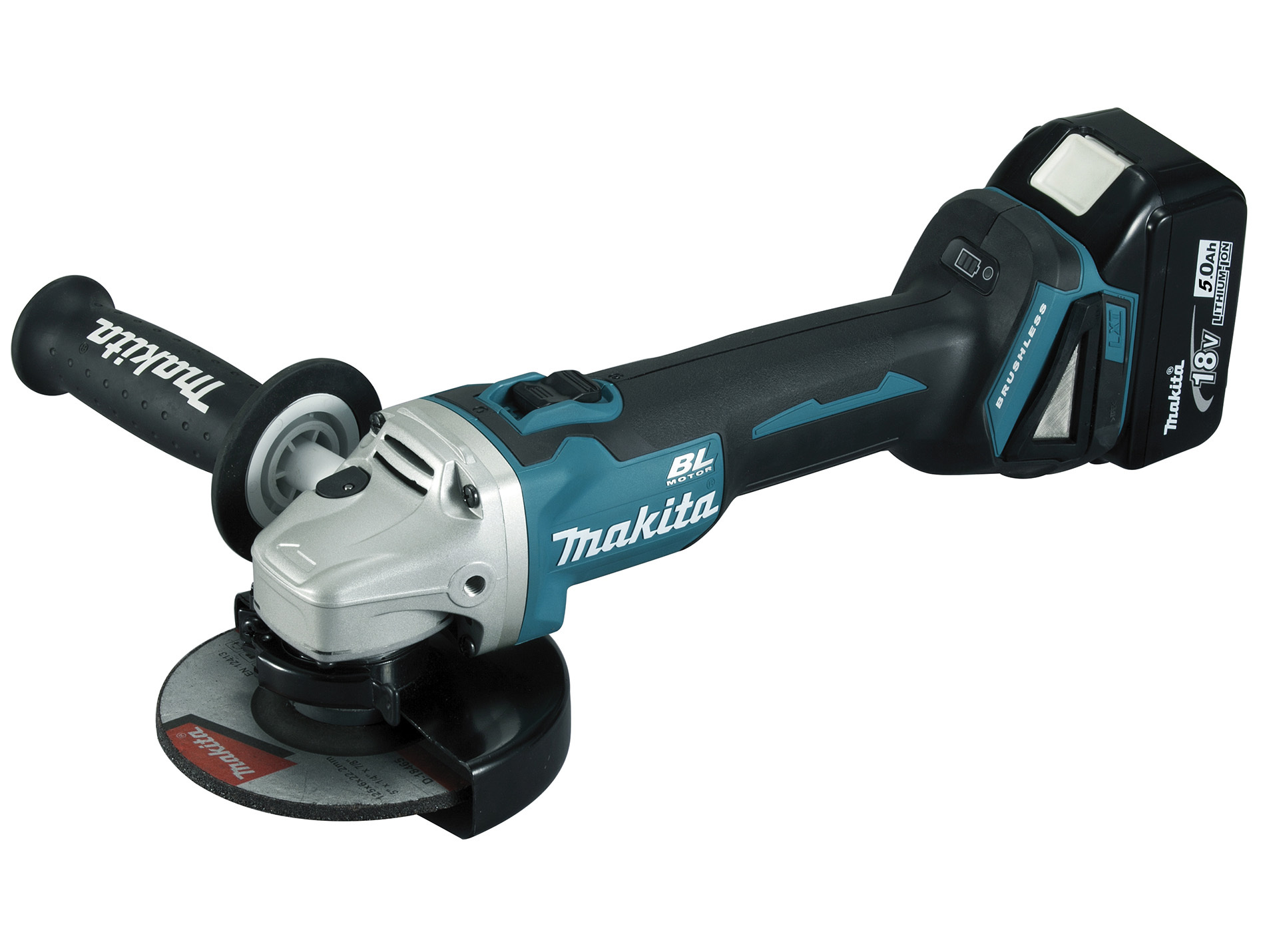 Meuleuse d'angle sans fil  18V 125mm MAKITA DGA506RTJ