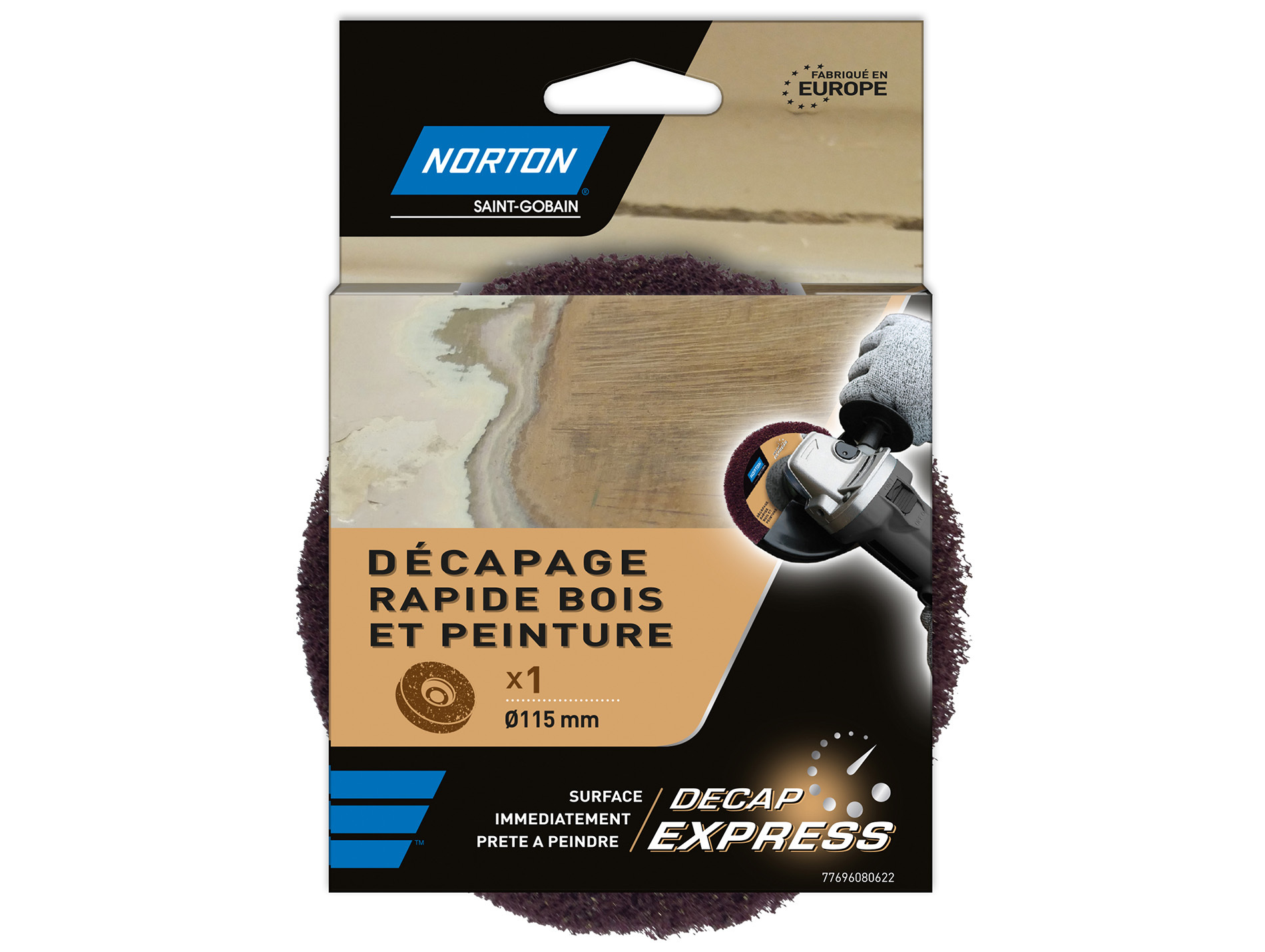 Disque meuleuse décapage Express bois Ø115