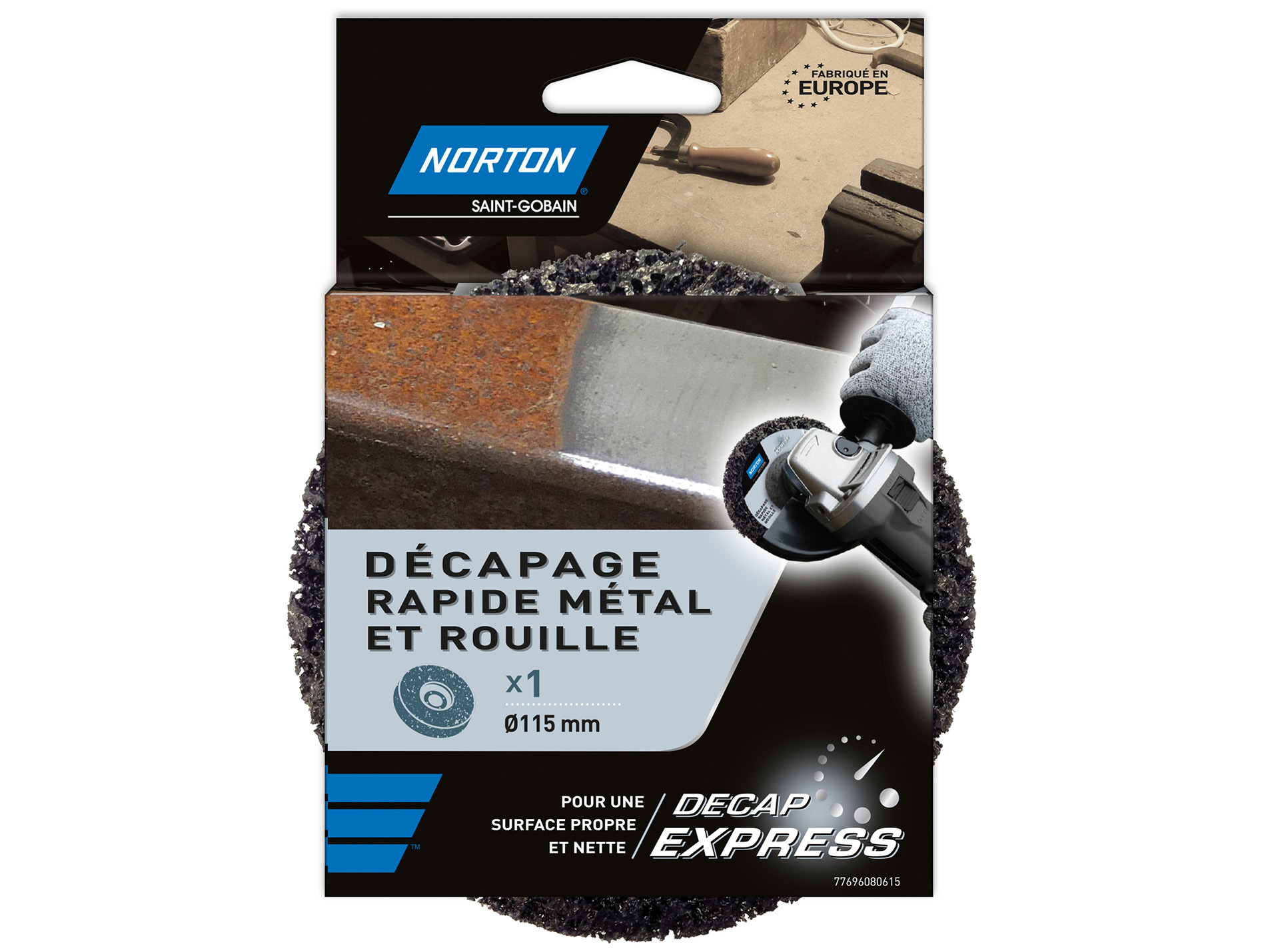 Disque meuleuse décapage Express métal Ø115