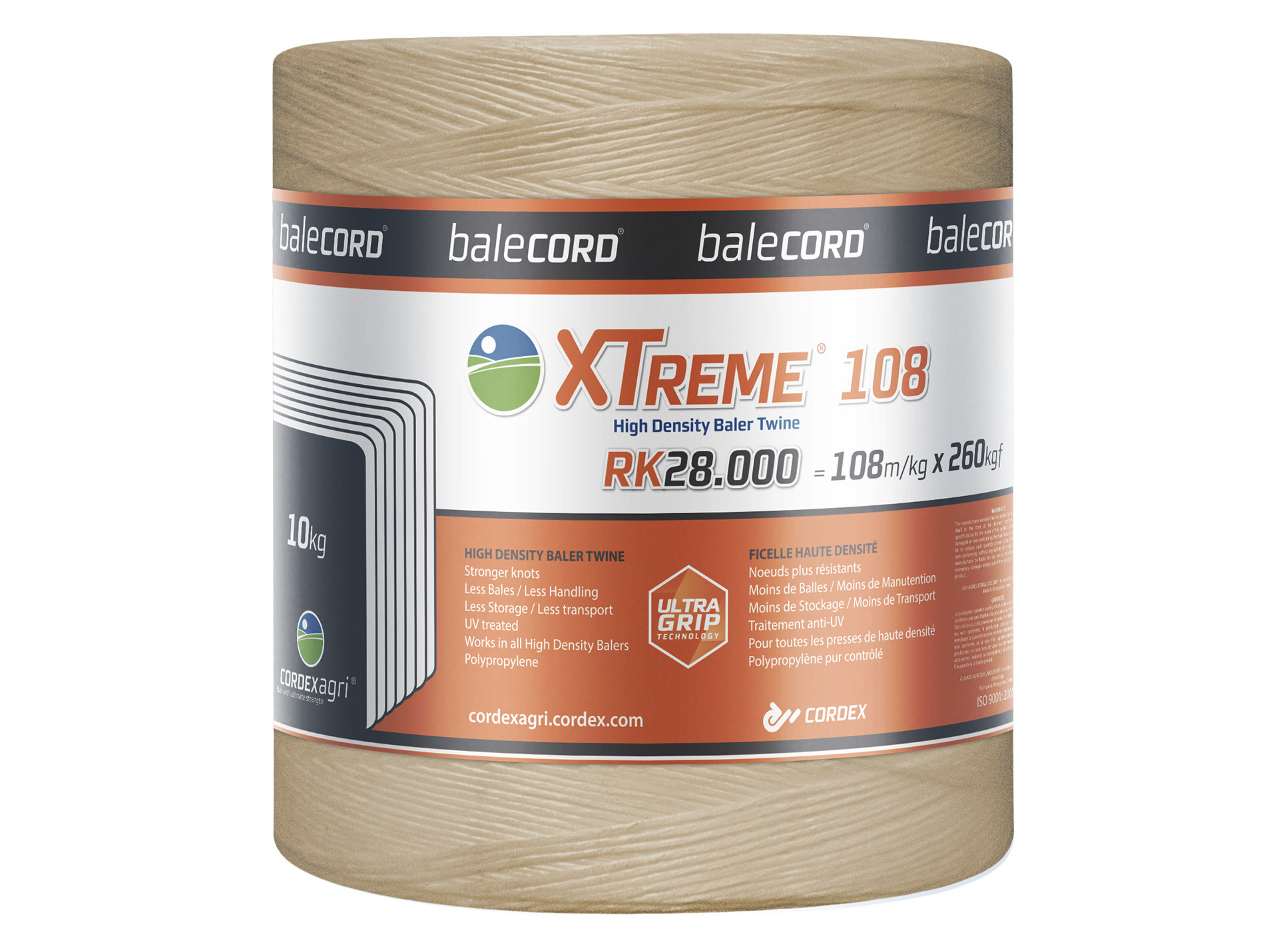 Ficelle agricole jaune XTREME 108