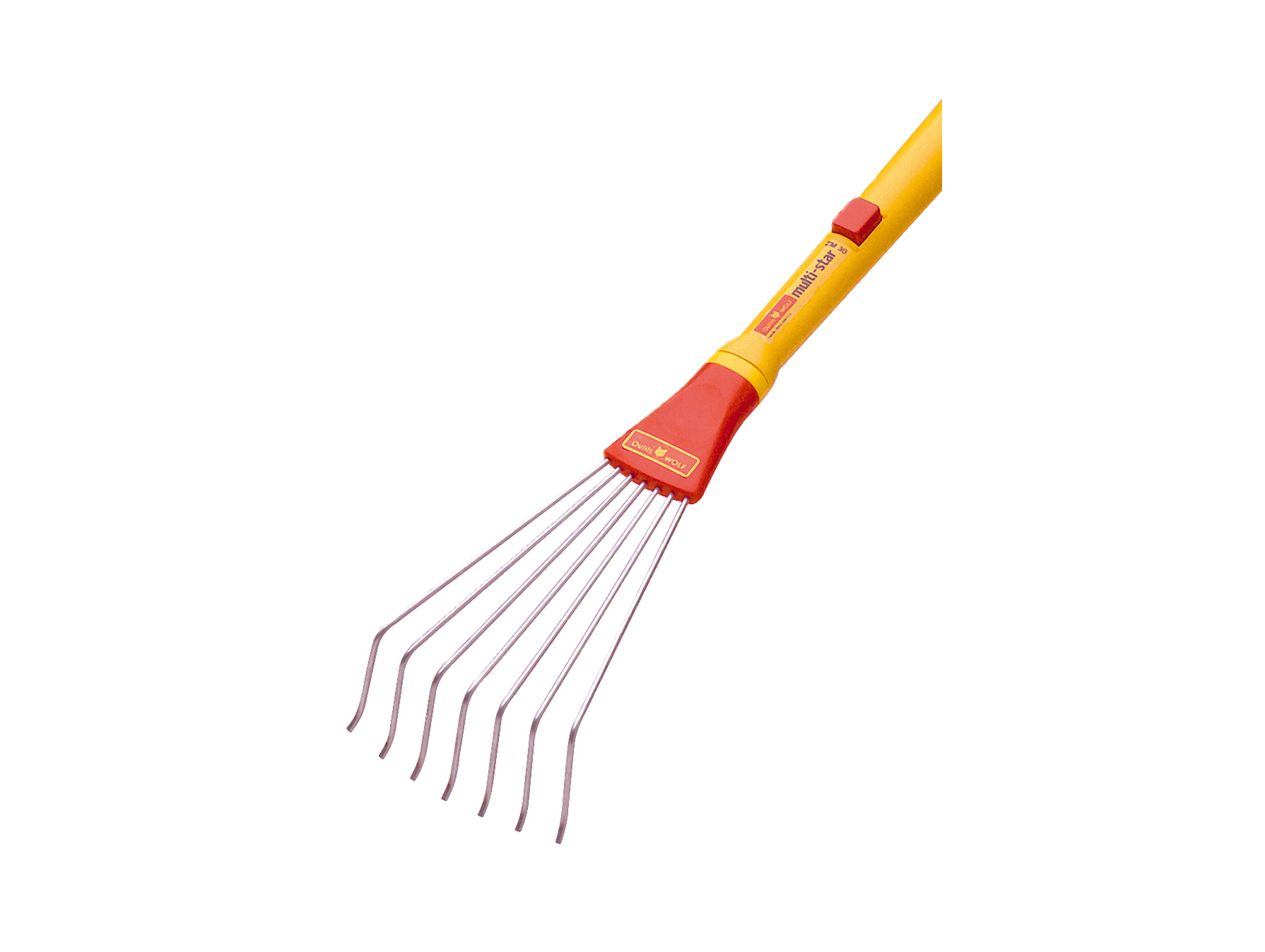 Petit balais à main OUTILS WOLF Multi-Star 7 dents rondes