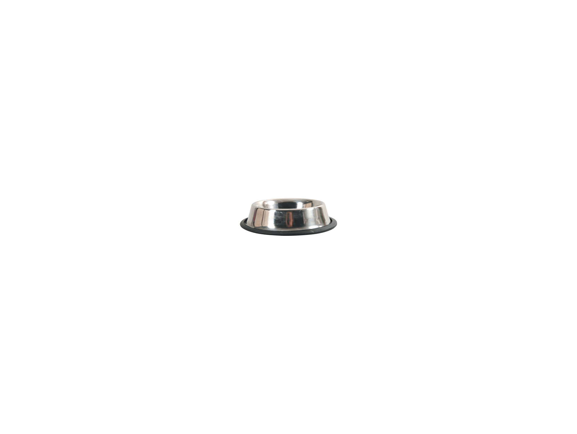 Gamelle inox ronde anti-dérapante 225ml