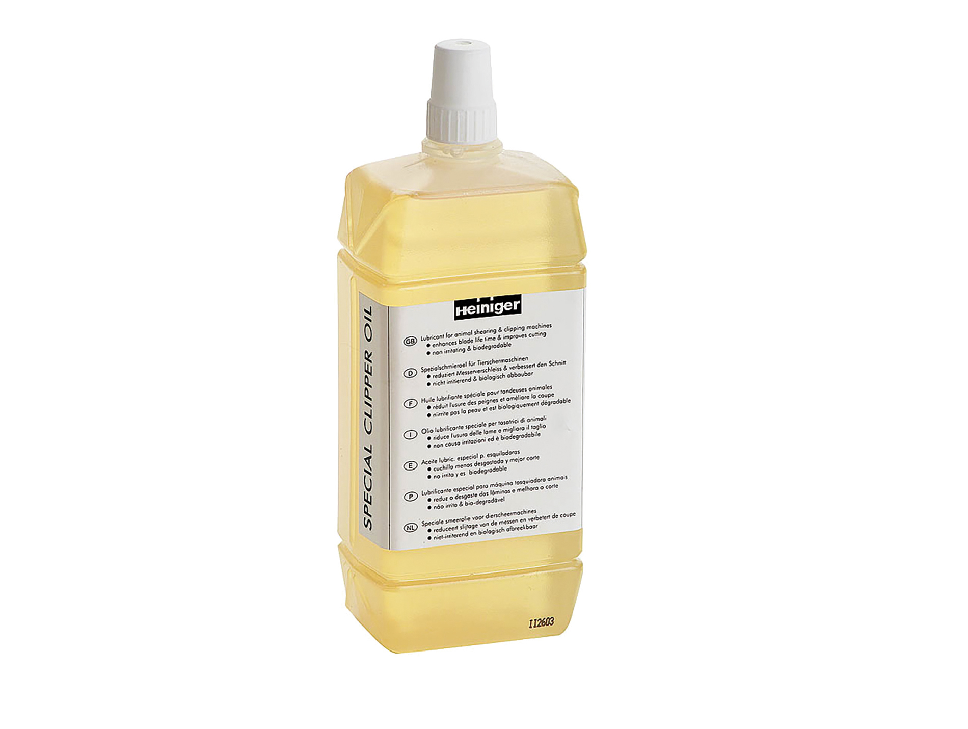 Huile HEINIGER spéciale tondeuse 500ml