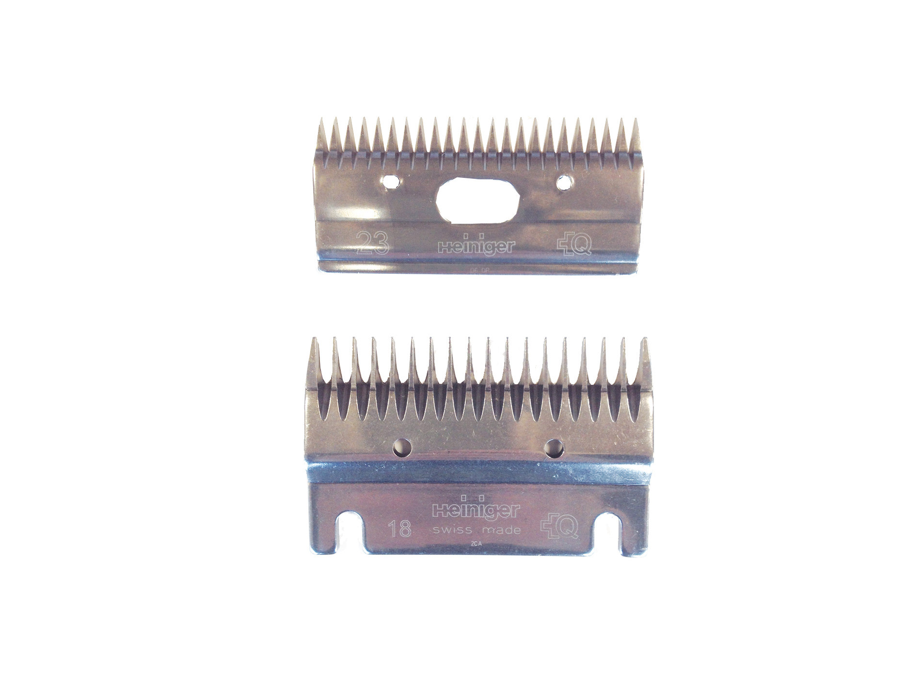 Jeu peigne HEINIGER bovin 18/23 dents