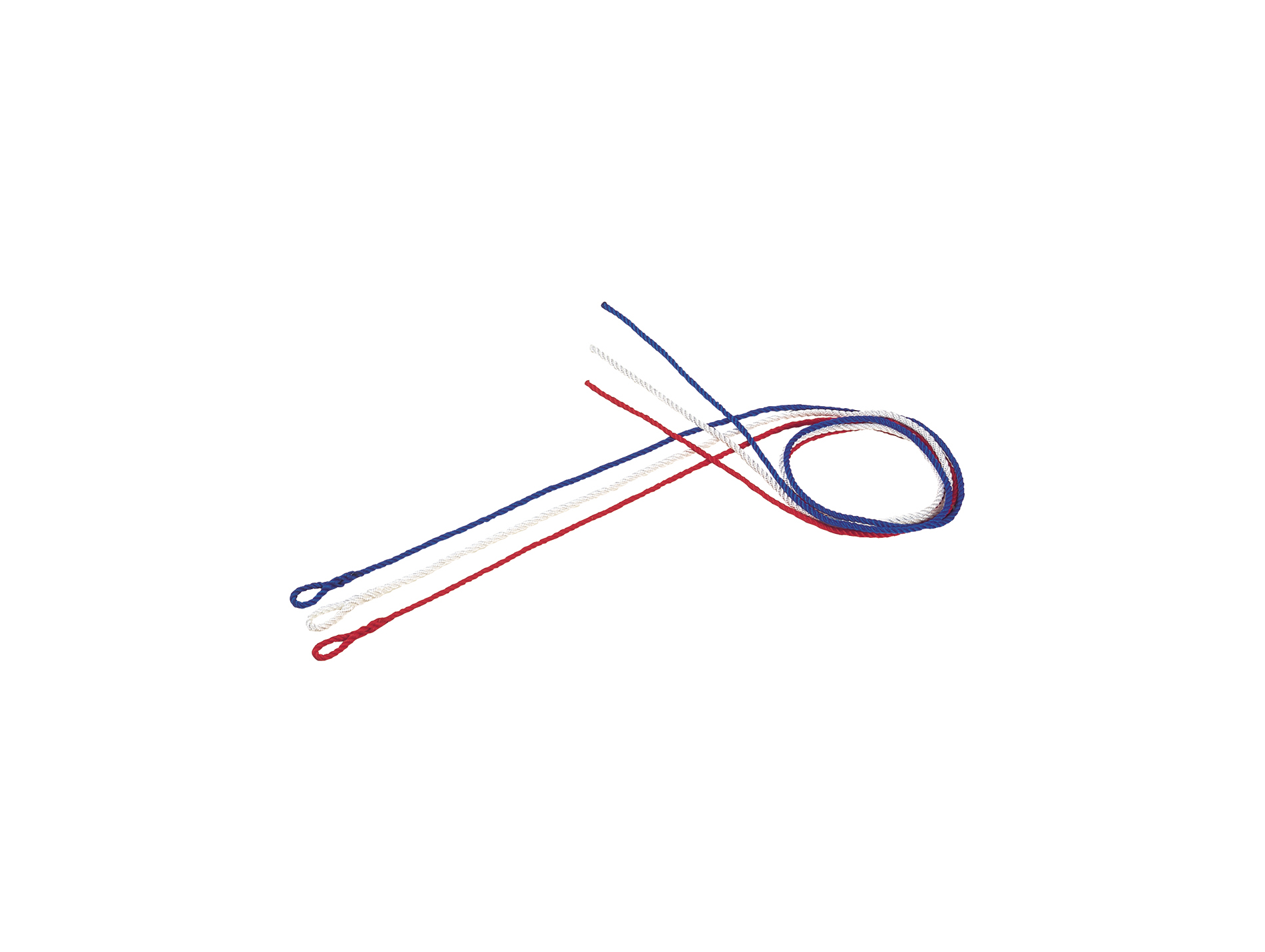 Corde vêlage KAMER perlon Ø7mm x 2m rouge et bleu