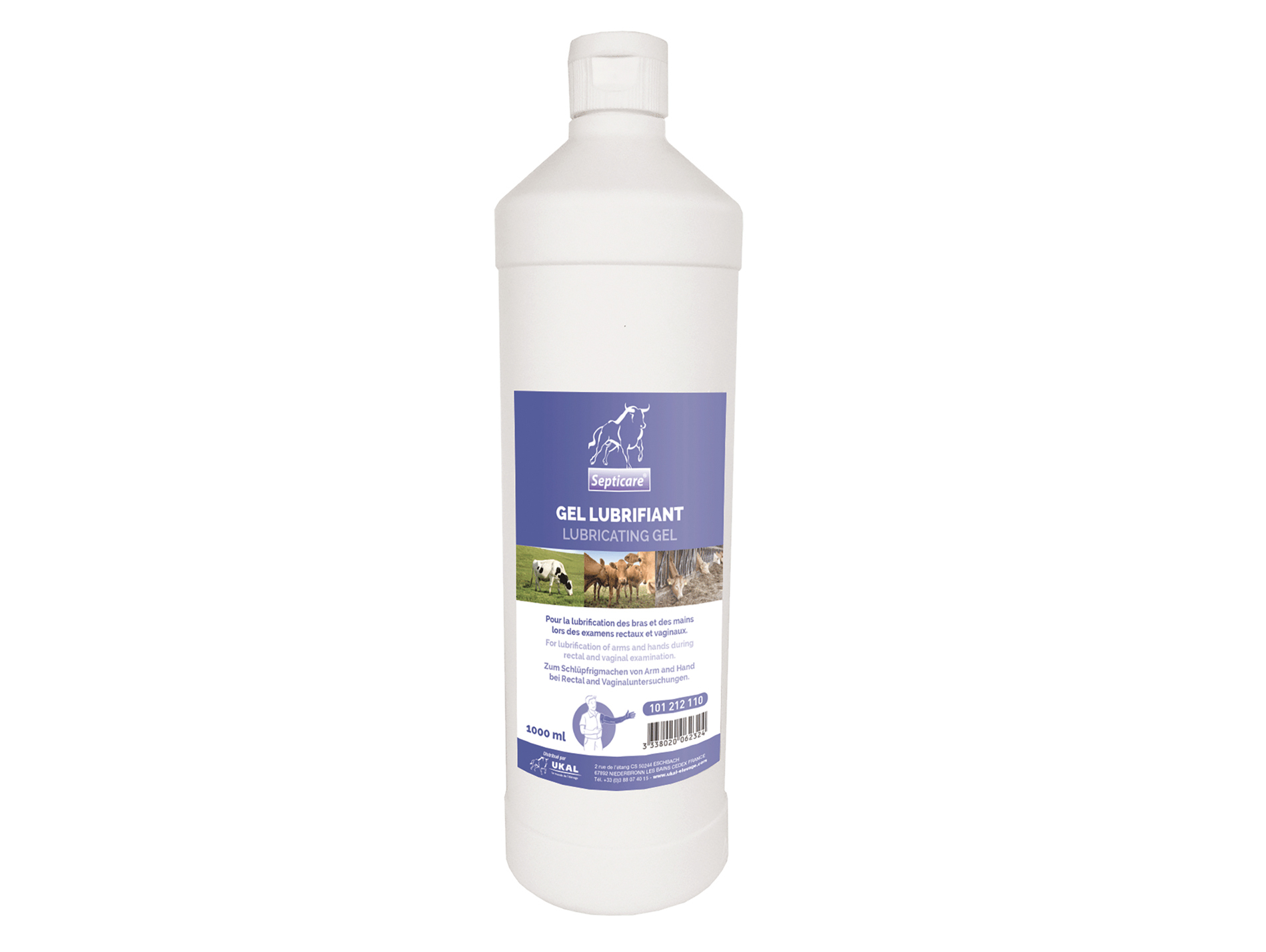 Gel lubrifiant SEPTICARE spermicide 1L