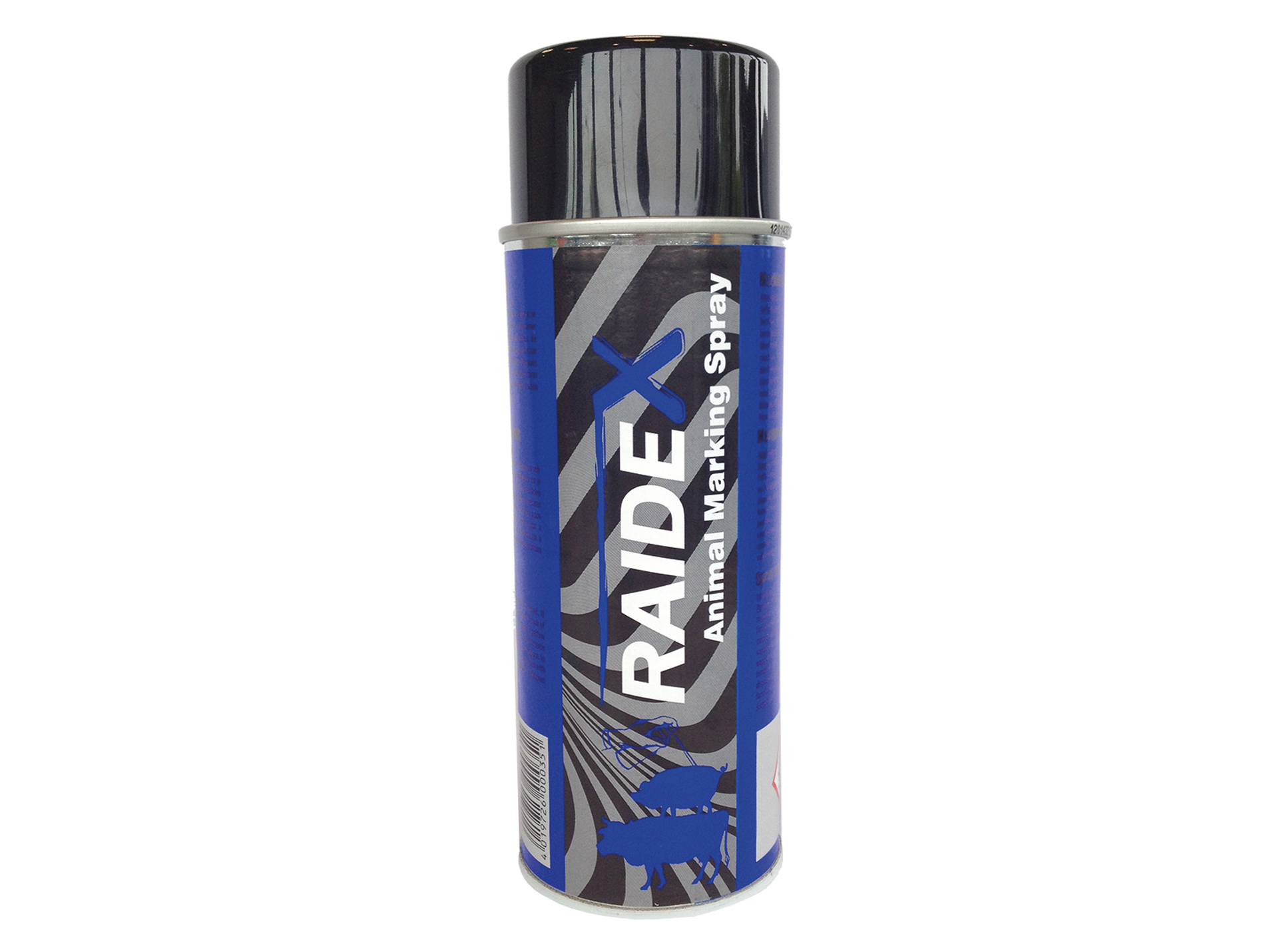 Aérosol marquage RAIDEX porcin 500ml bleu