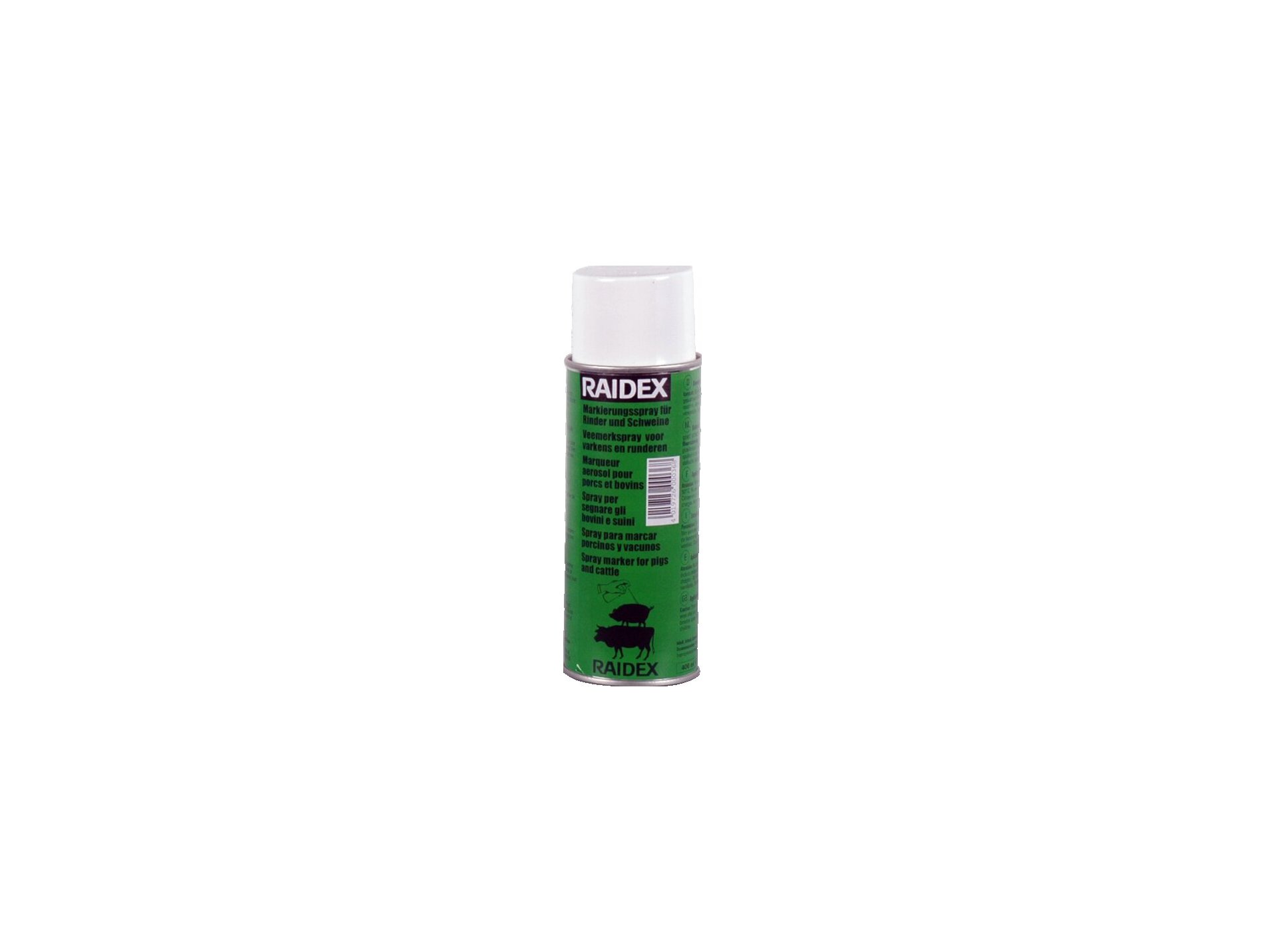 Aérosol marquage RAIDEX porcin 500ml vert
