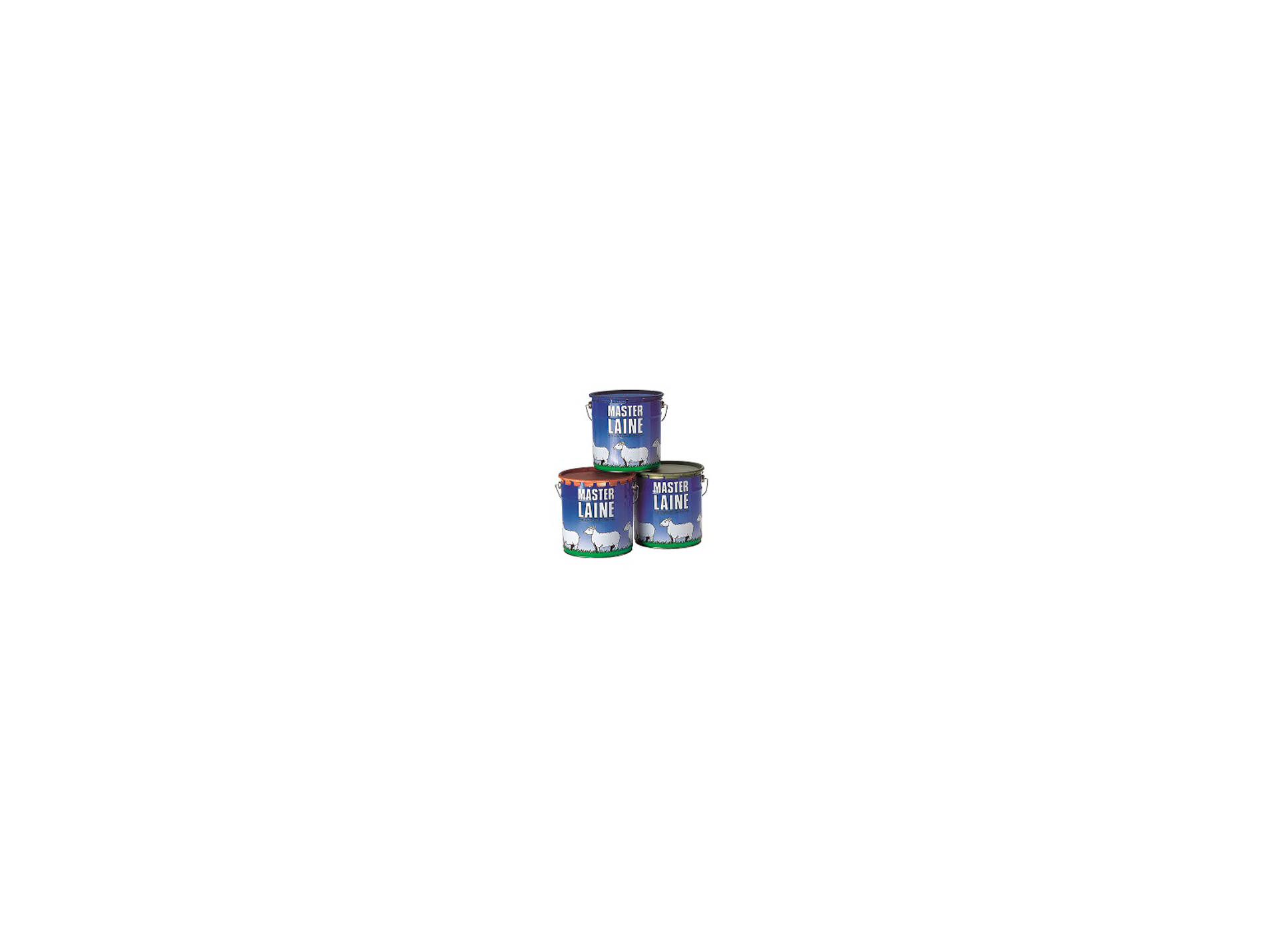 Peinture MASTERLAINE ovin 4kg rouge