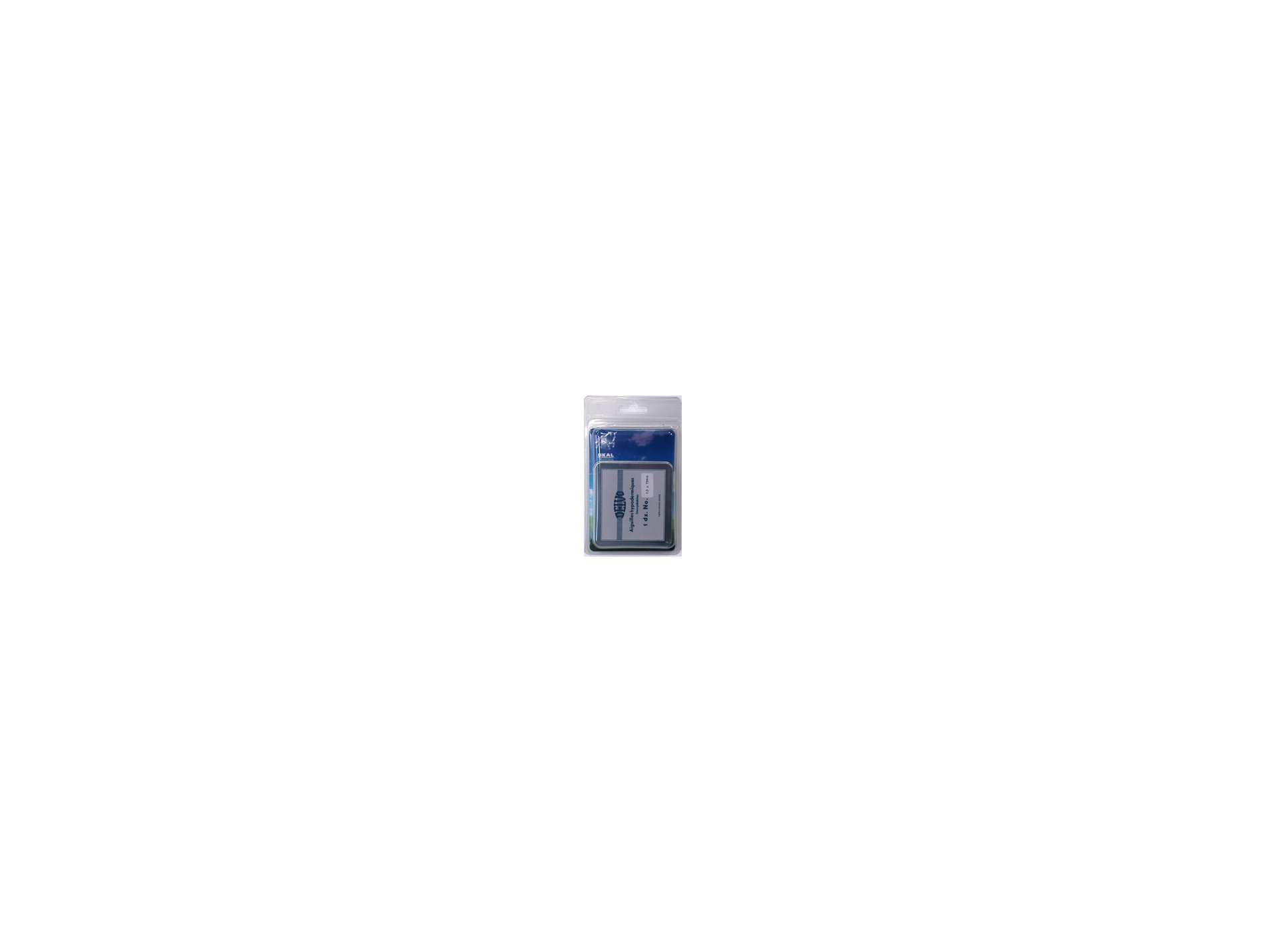 Aiguilles  vétérinaire DELVO Ø1mmx15mm x12